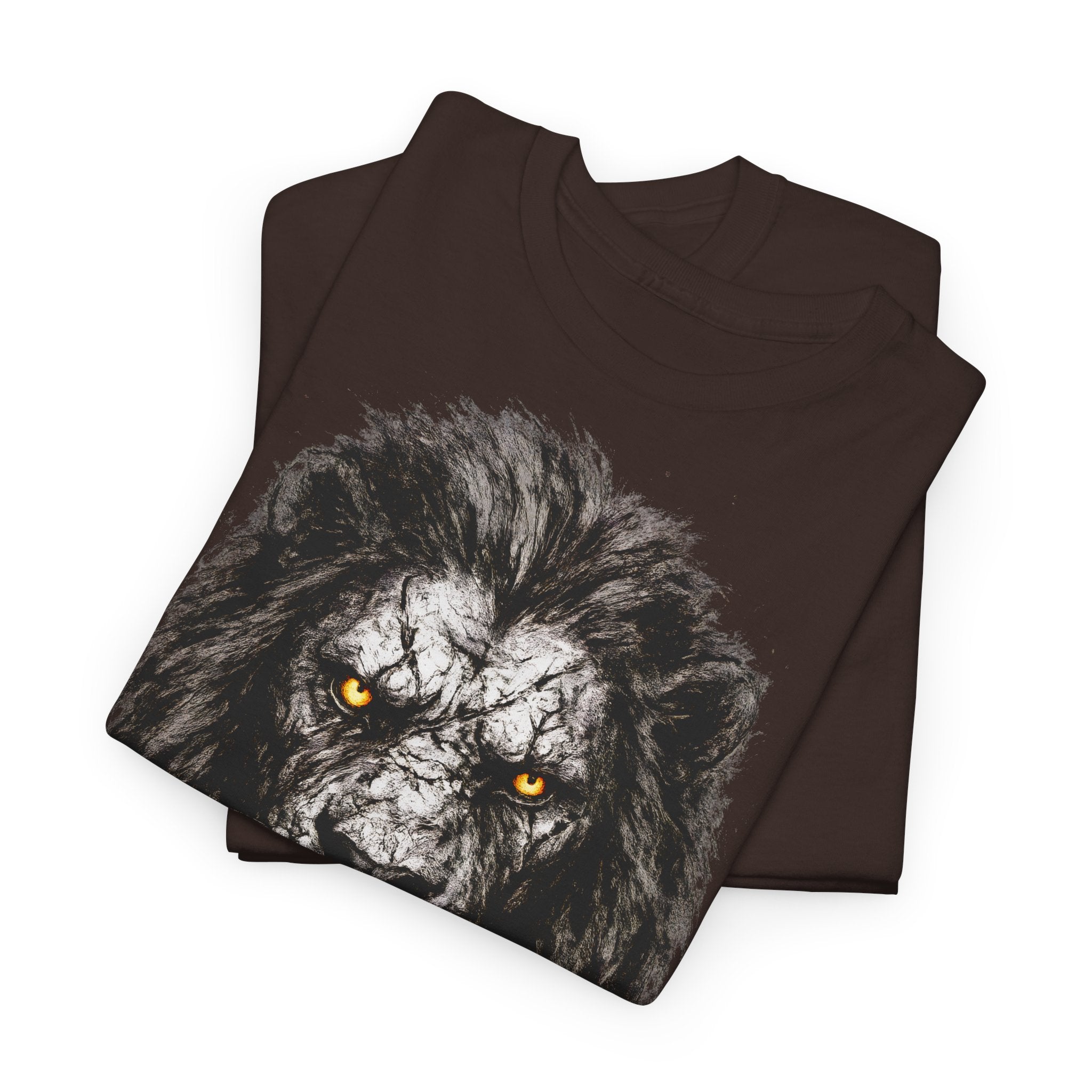 Löwe: Frontprint, Unisex T-Shirt - Animal-Collection