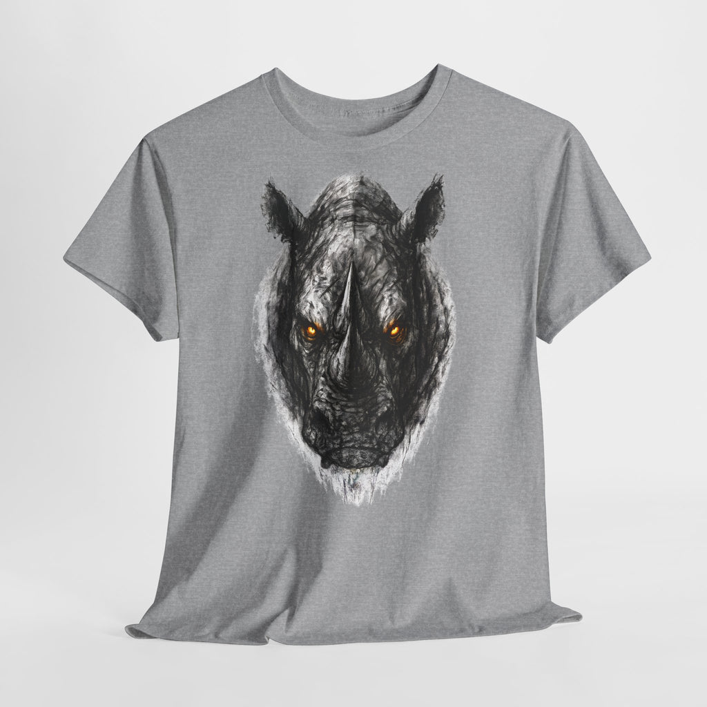 Nashorn: Frontprint, Unisex T-Shirt - Animal-Collection