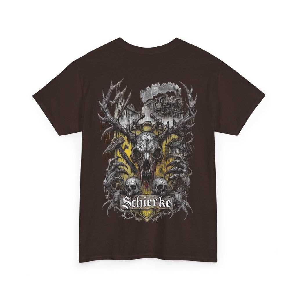 Schierke: Front-/Backprint, Unisex T-Shirt **Grimwater-Edition**
