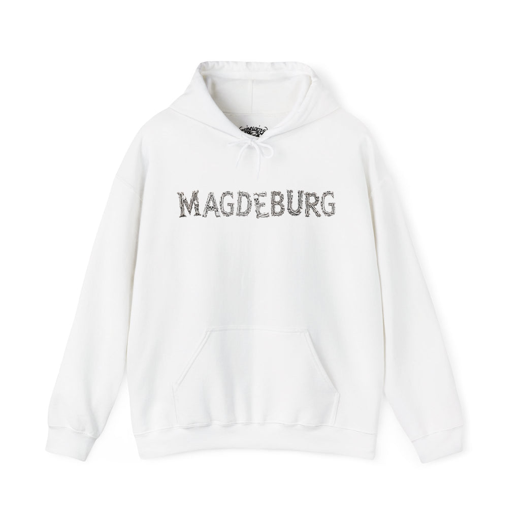 Magdeburg: Front-/Backprint, Unisex Hoodie **Grimwater-Edition**
