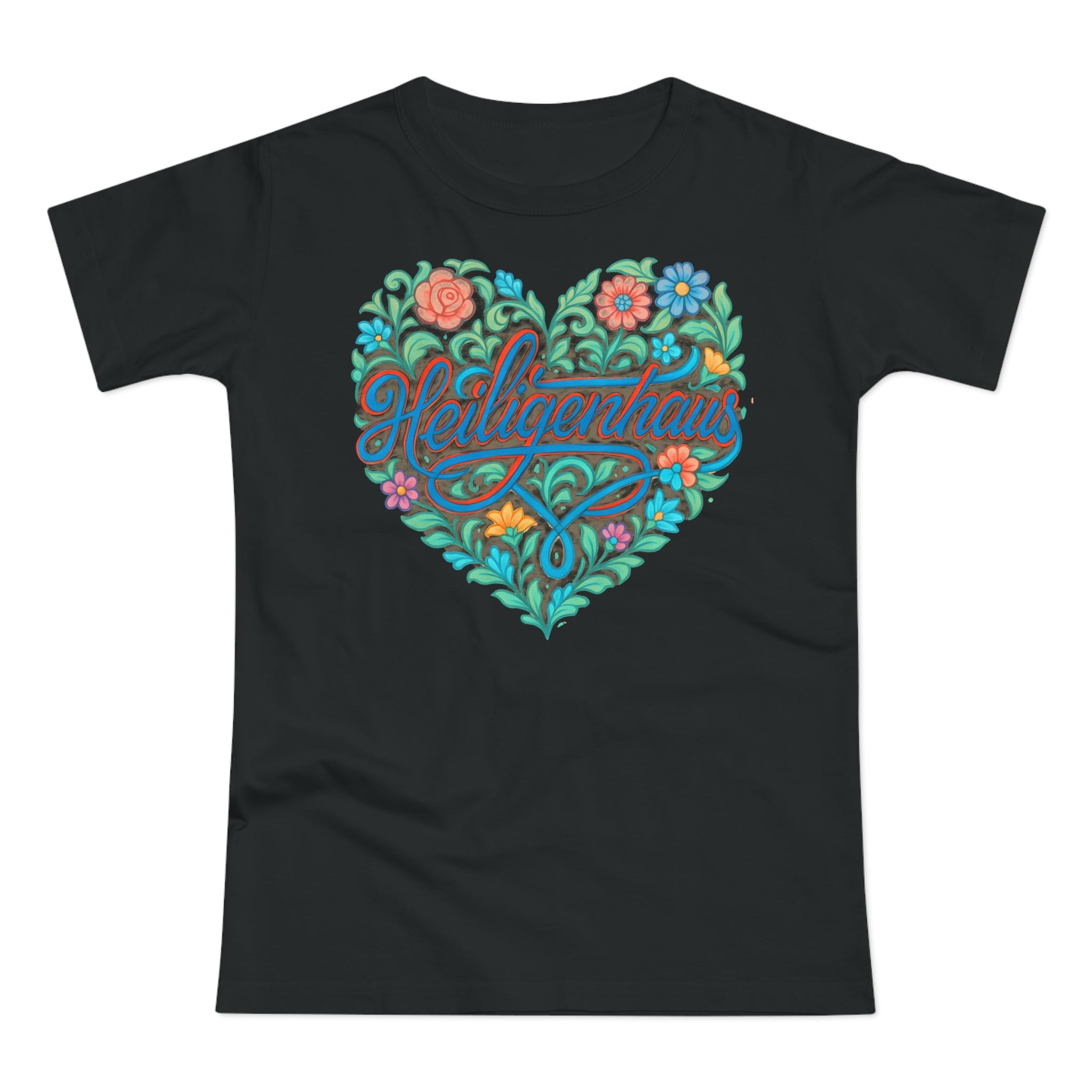Heiligenhaus Floral, Frontprint, Women's T-Shirt