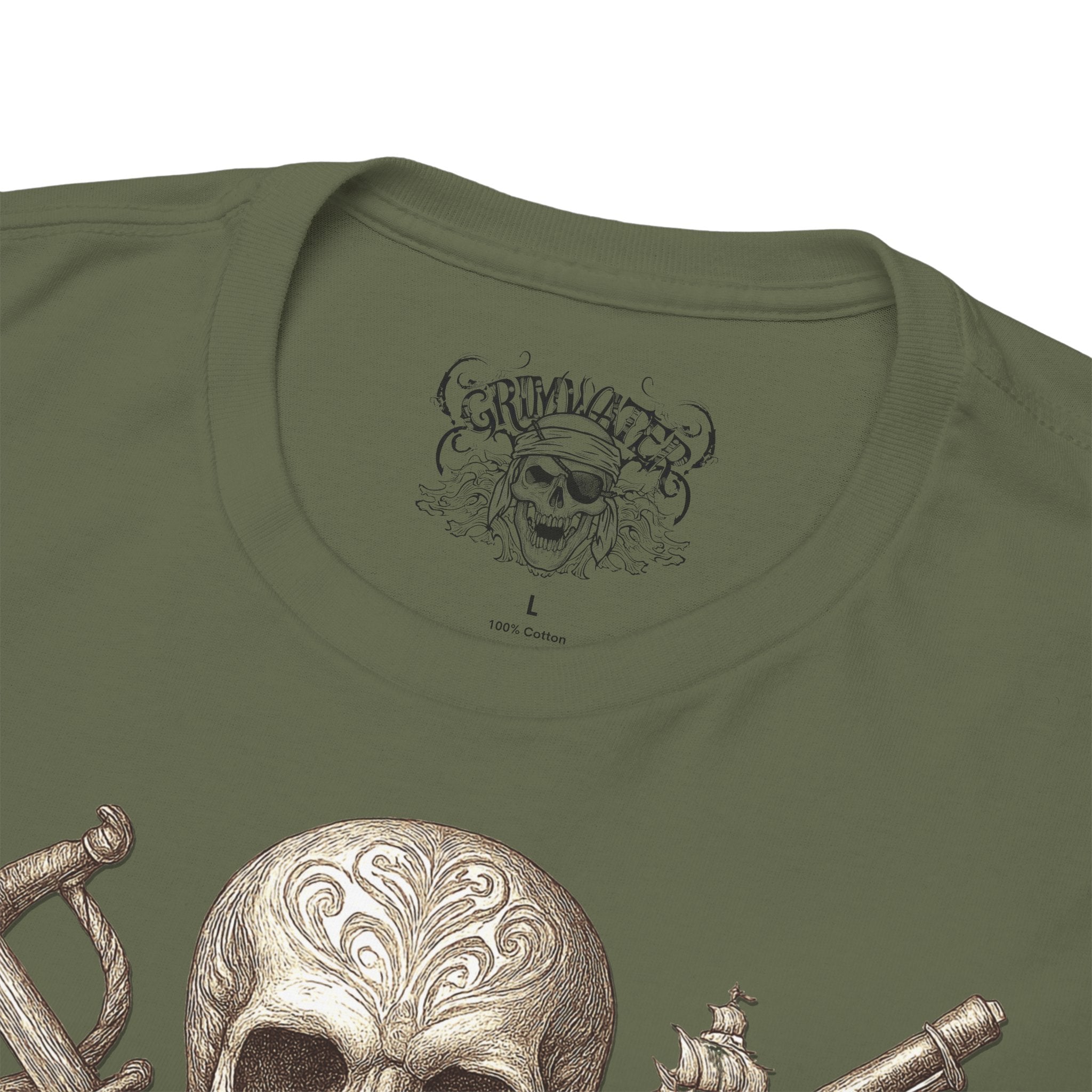 Thassos Island: Frontprint, Unisex T-Shirt **Grimwater-Edition** Pirates of Thasos Island