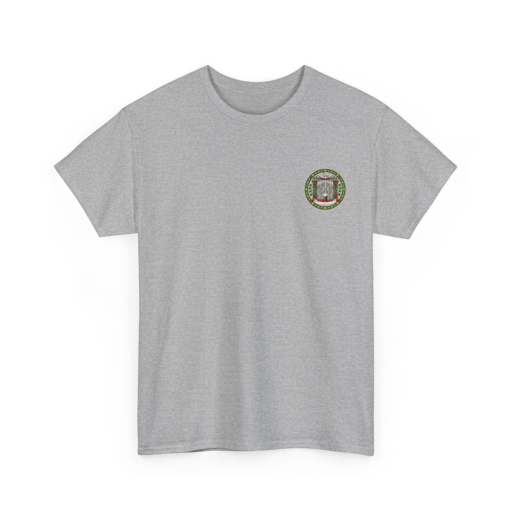 The Gatekeeper Inn, Dublin, Festive Unisex Cotton Tee with Holiday Design, Christmas Gift, Casual Wear, Comfortable Shirt, Year-Round Style, Unique Gift Idea