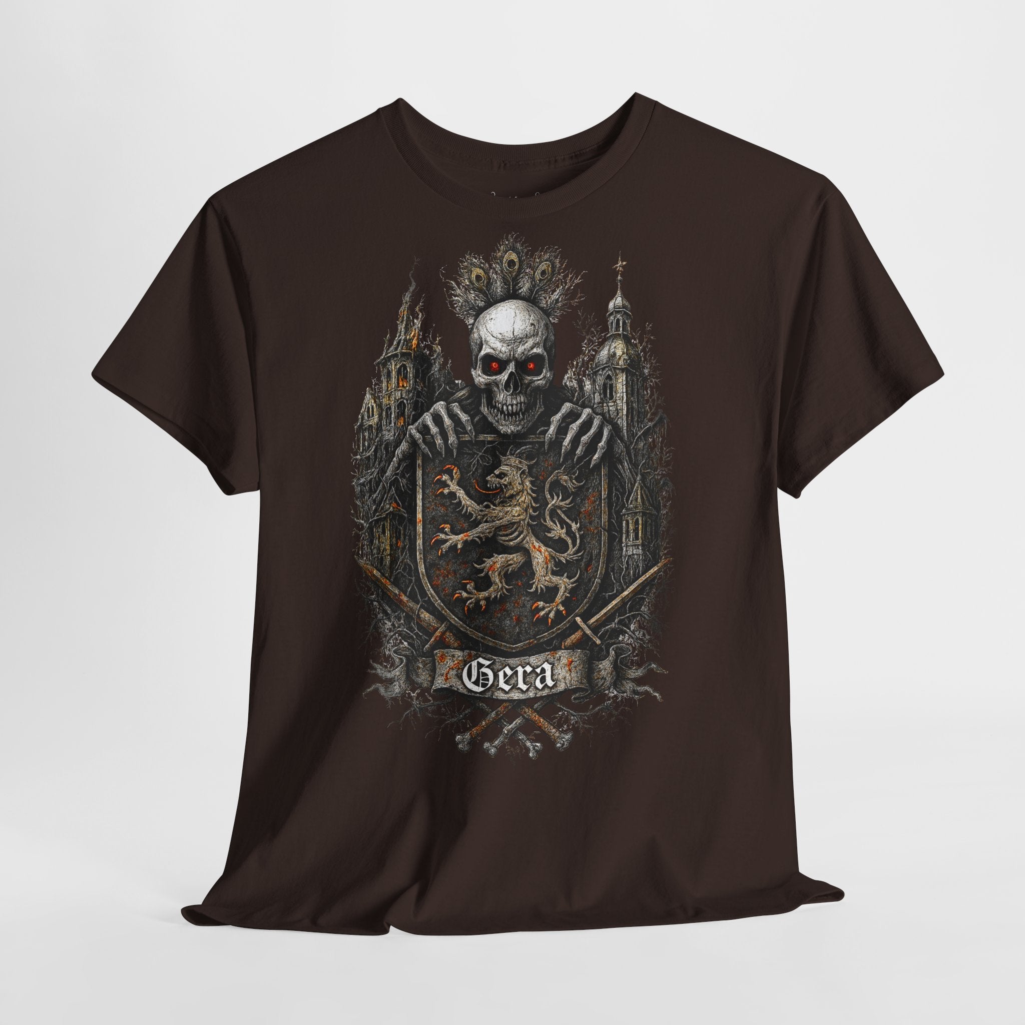 Gera: Frontprint, Unisex T-Shirt **Grimwater-Edition**