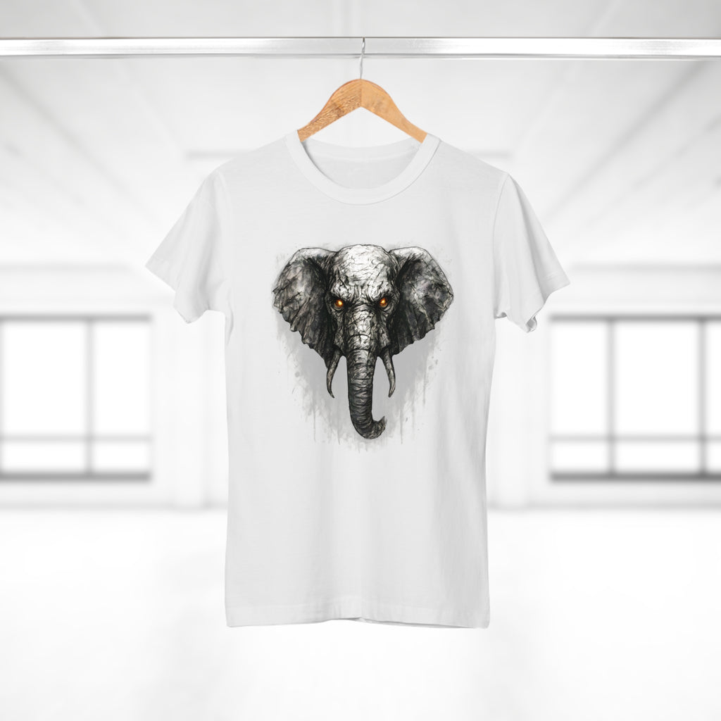 Elefant: Frontprint, Women's T-Shirt - Animal-Collection