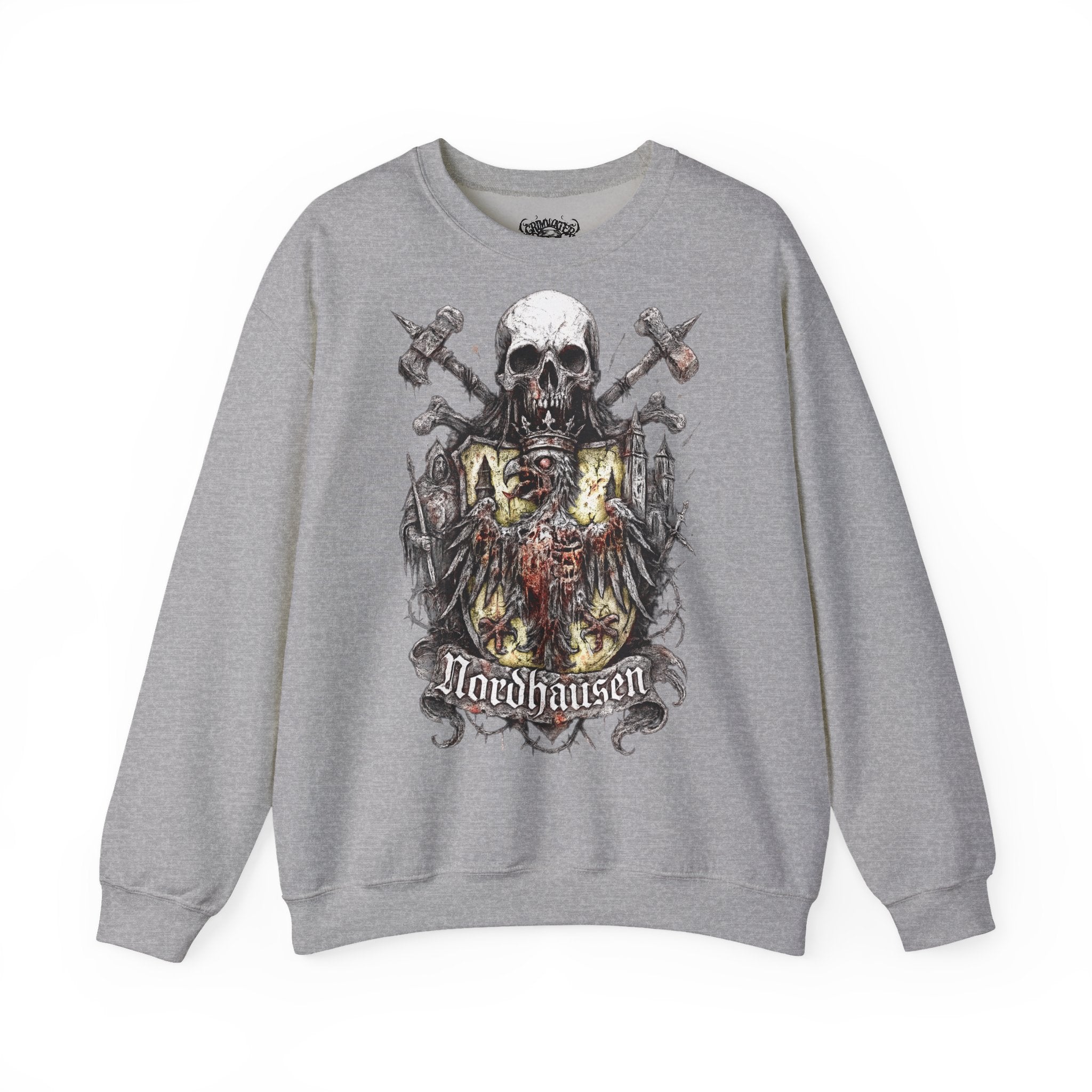 Nordhausen: Harz-Collection, Frontprint, Unisex Sweatshirt **Grimwater-Edition**