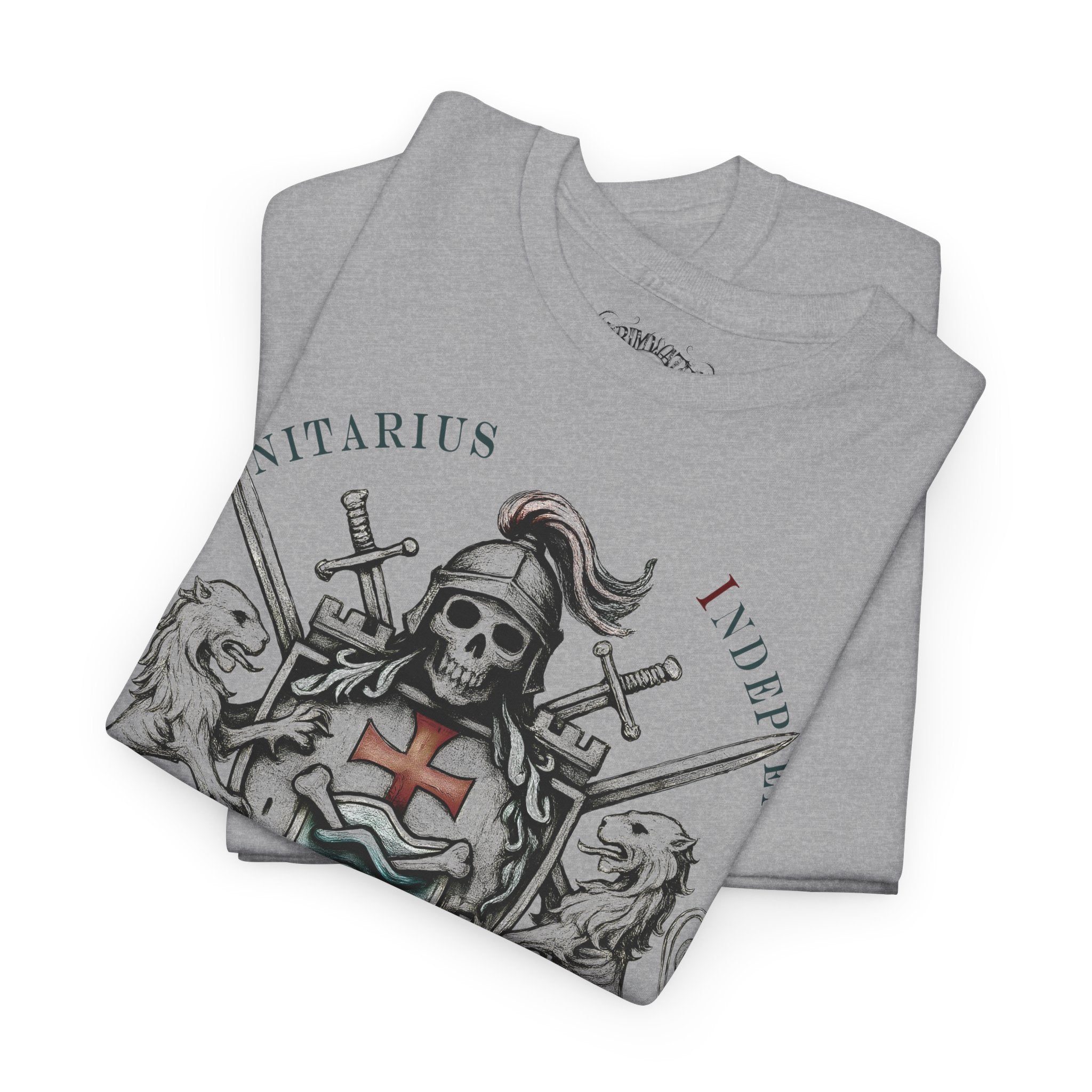 Wassermann: Frontprint, Unisex T-Shirt **Grimwater-Edition** Sternzeichen Astrologie (Aquarius)