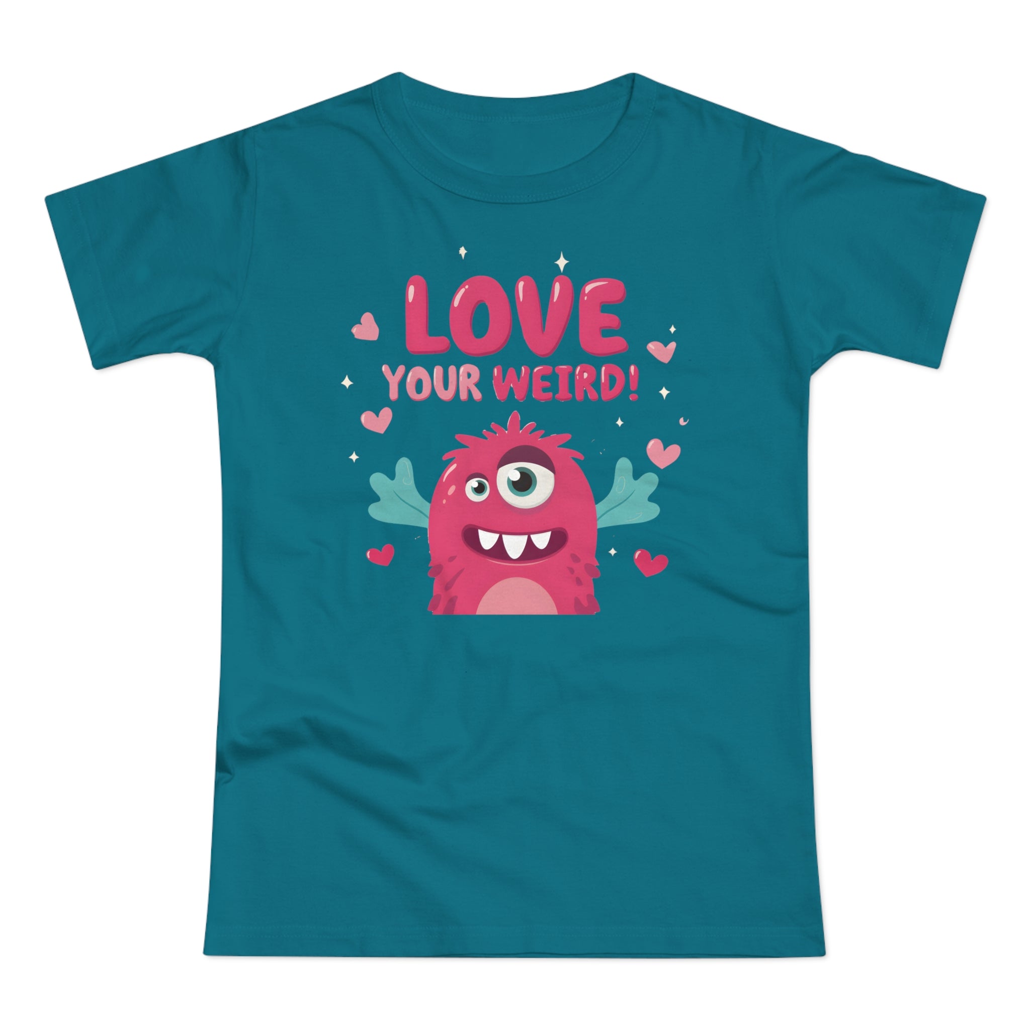 Love Your Weird, Frontprint, Womens' T-Shirt