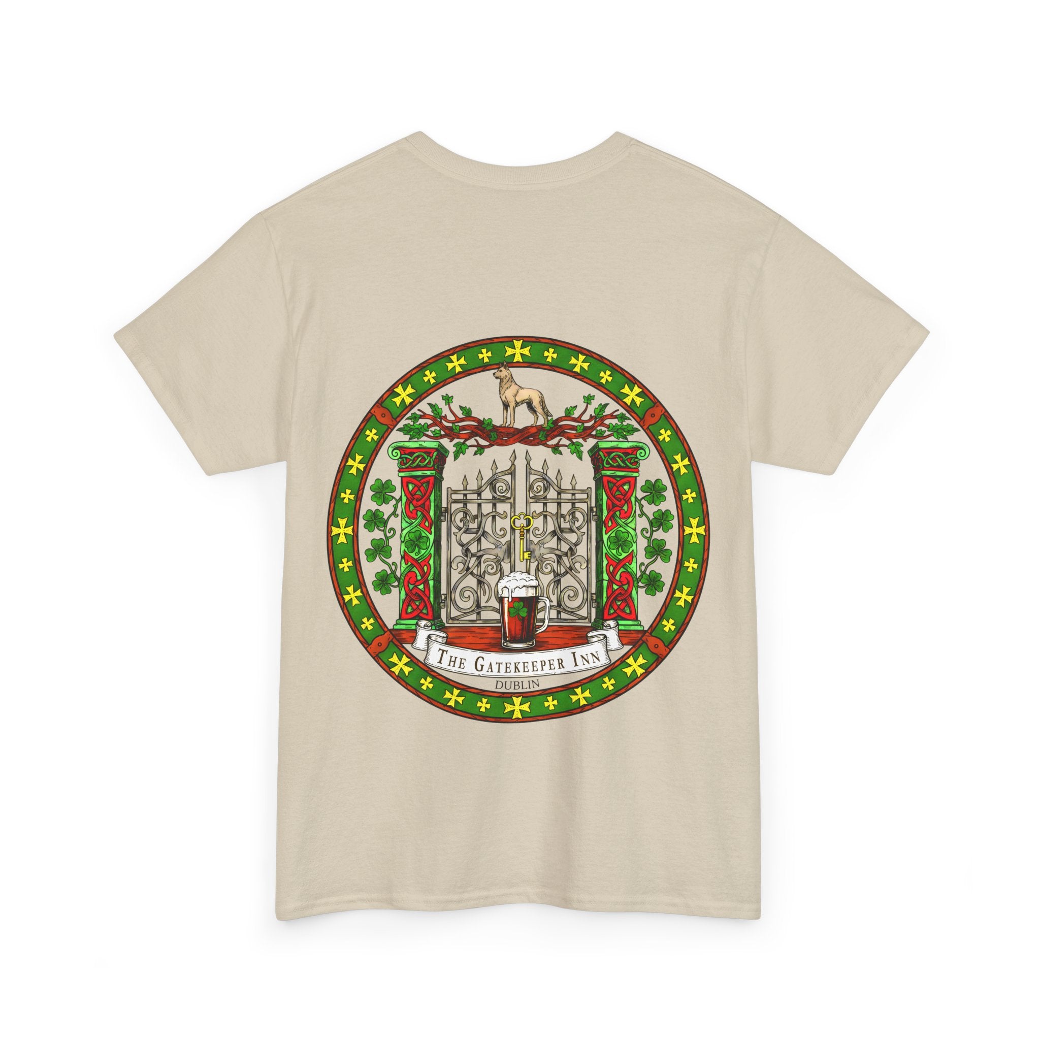 The Gatekeeper Inn, Dublin: Front-/Backprint, Unisex T-Shirt
