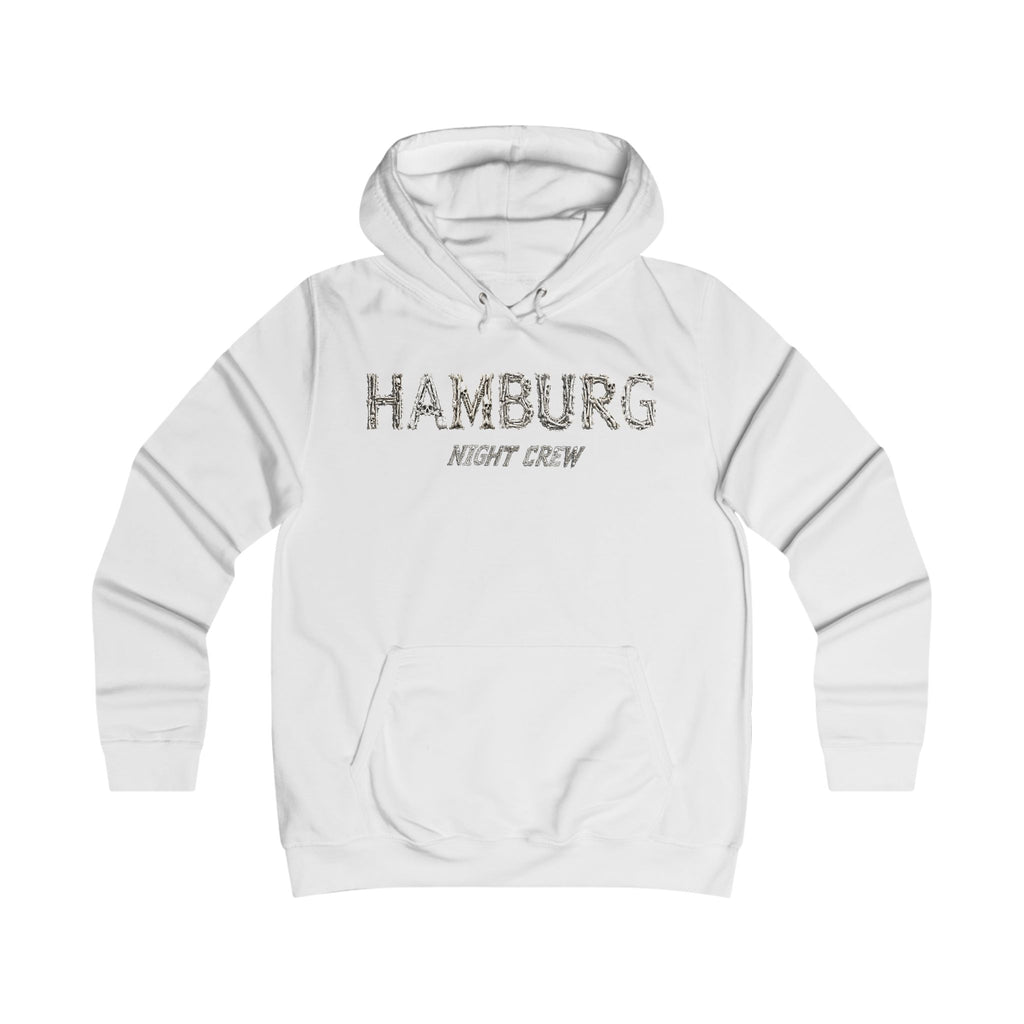 Hamburg "Night Crew" - Front-/Backprint Womens' Hoodie: **Grimwater-Edition**