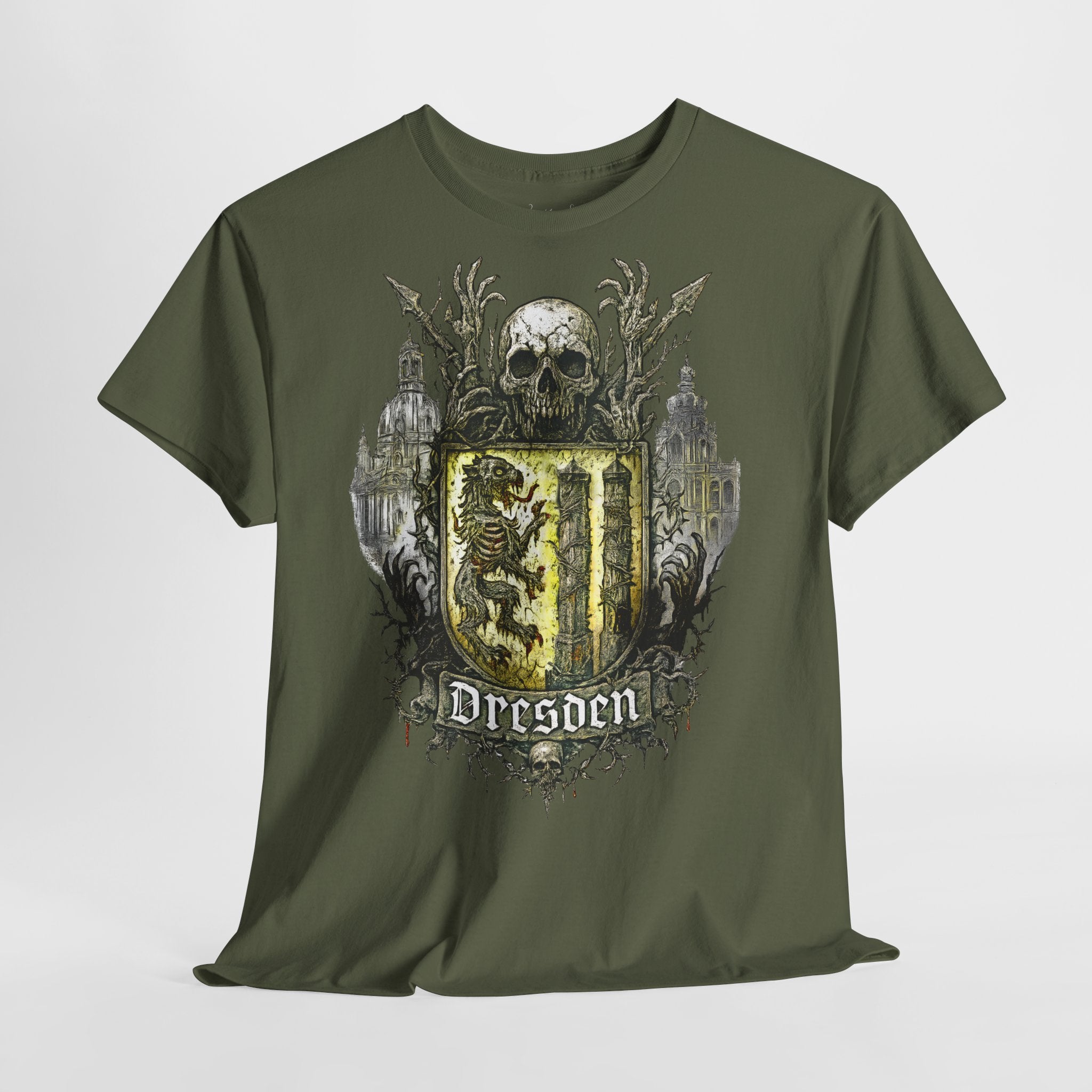 Dresden: Frontprint, Unisex T-Shirt **Grimwater-Edition**