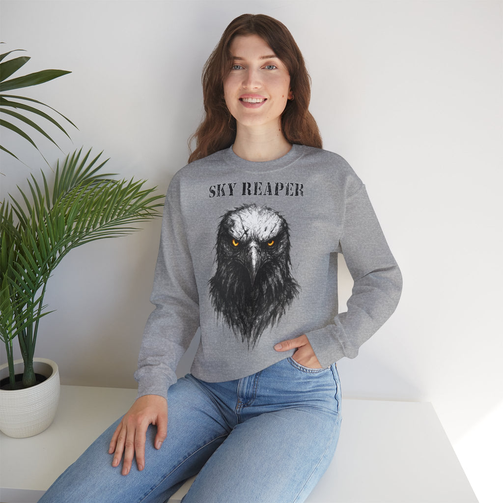Adler - Sky Reaper: Animals-Collection, Frontprint, Unisex Sweatshirt