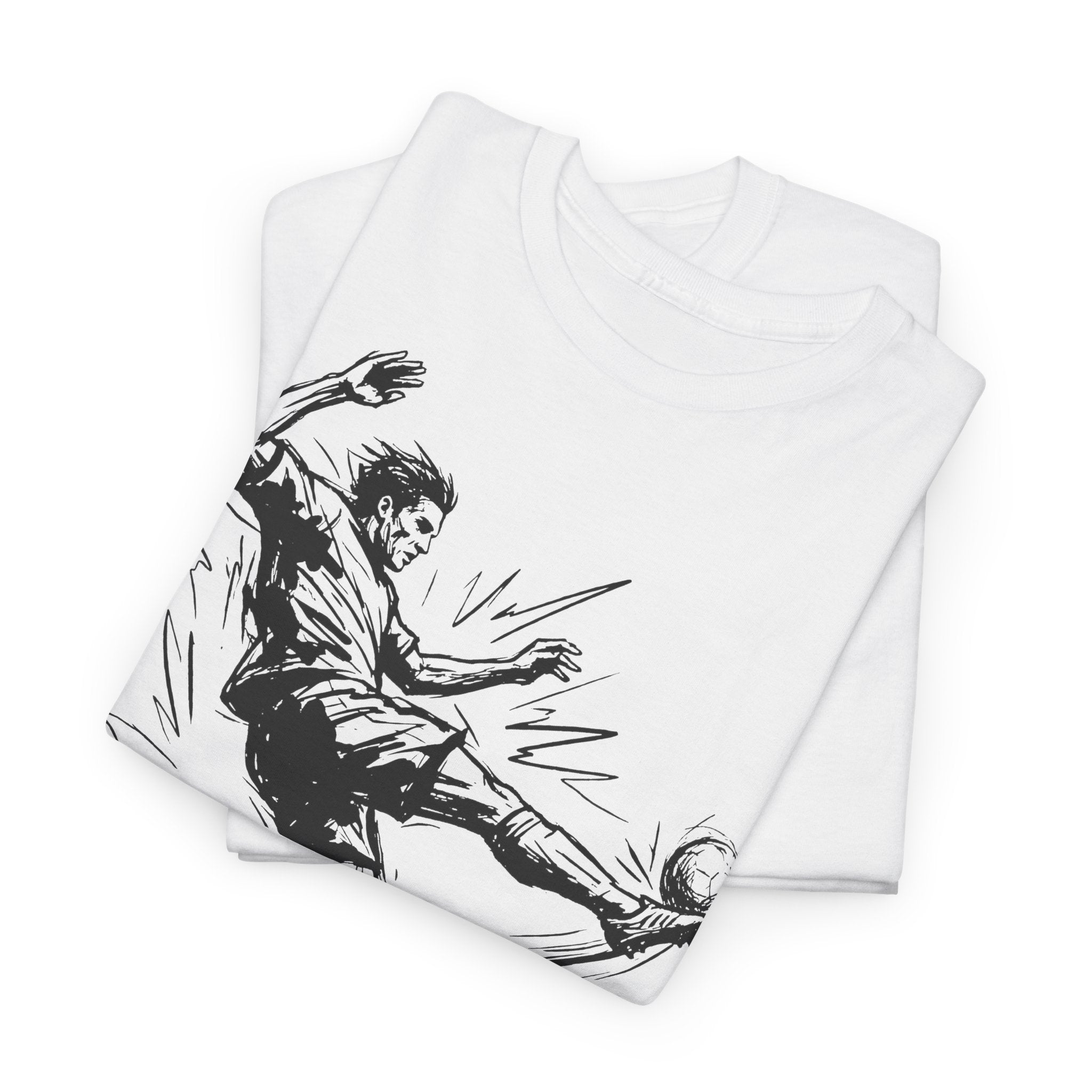Soccer Defender 08: Frontprint, Unisex T-Shirt