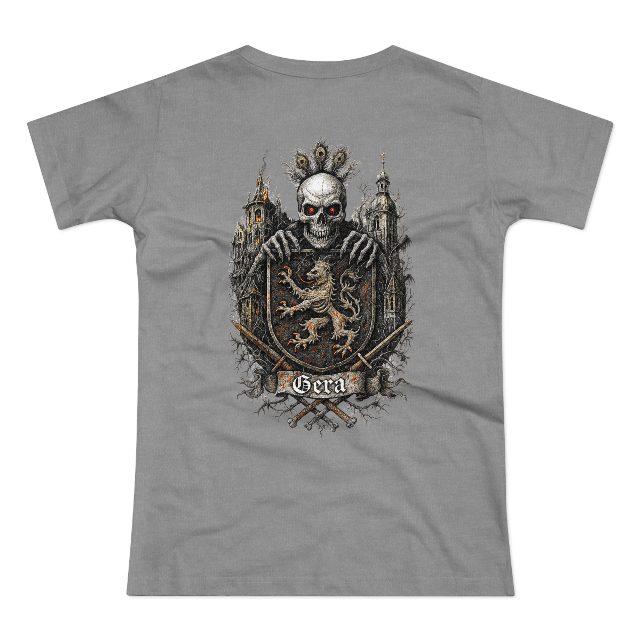 Gera: Front-/Backprint, Womens' T-Shirt **Grimwater-Edition**