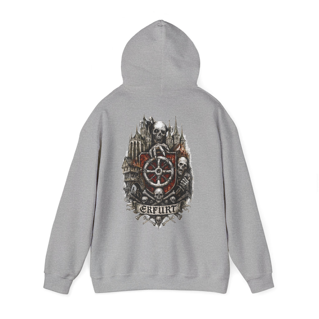 Erfurt: Front-/Backprint, Unisex Hoodie **Grimwater-Edition**