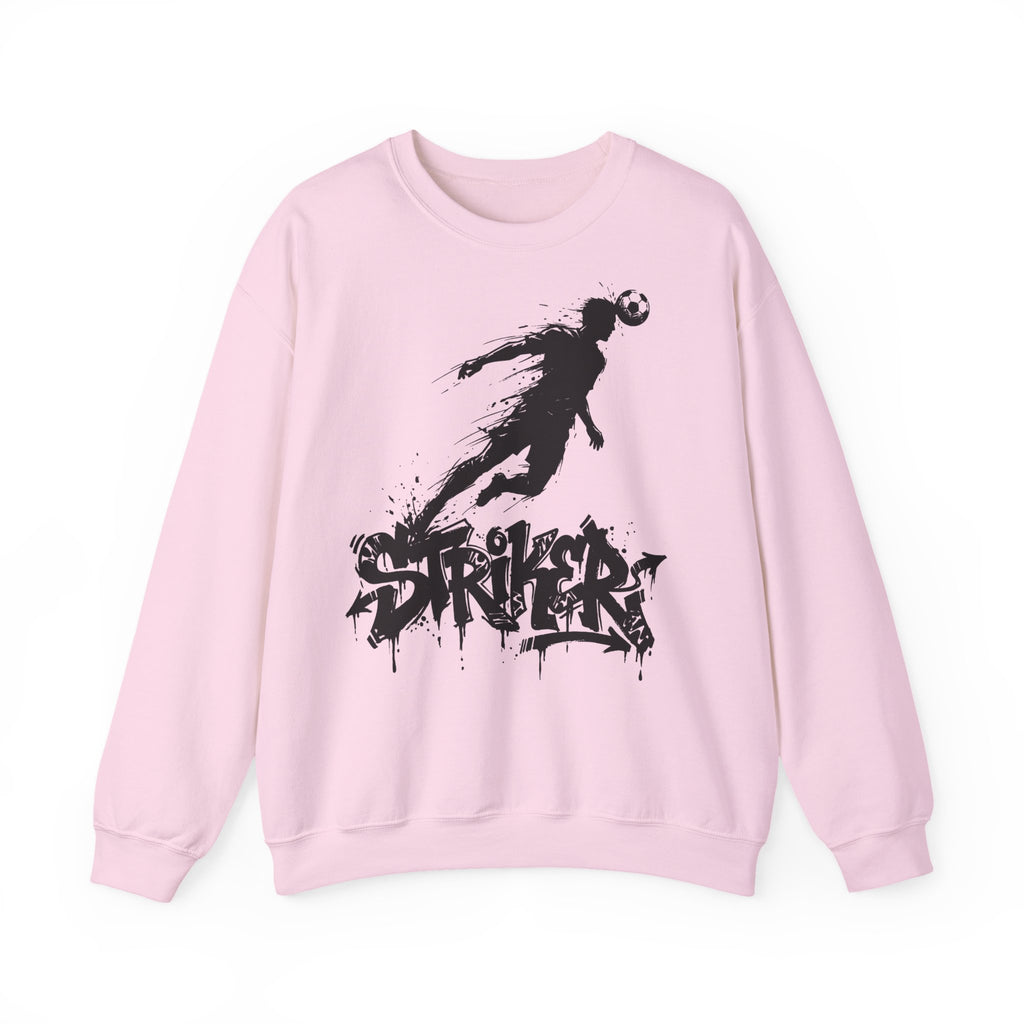 Soccer Striker 01: Frontprint, Unisex Sweatshirt