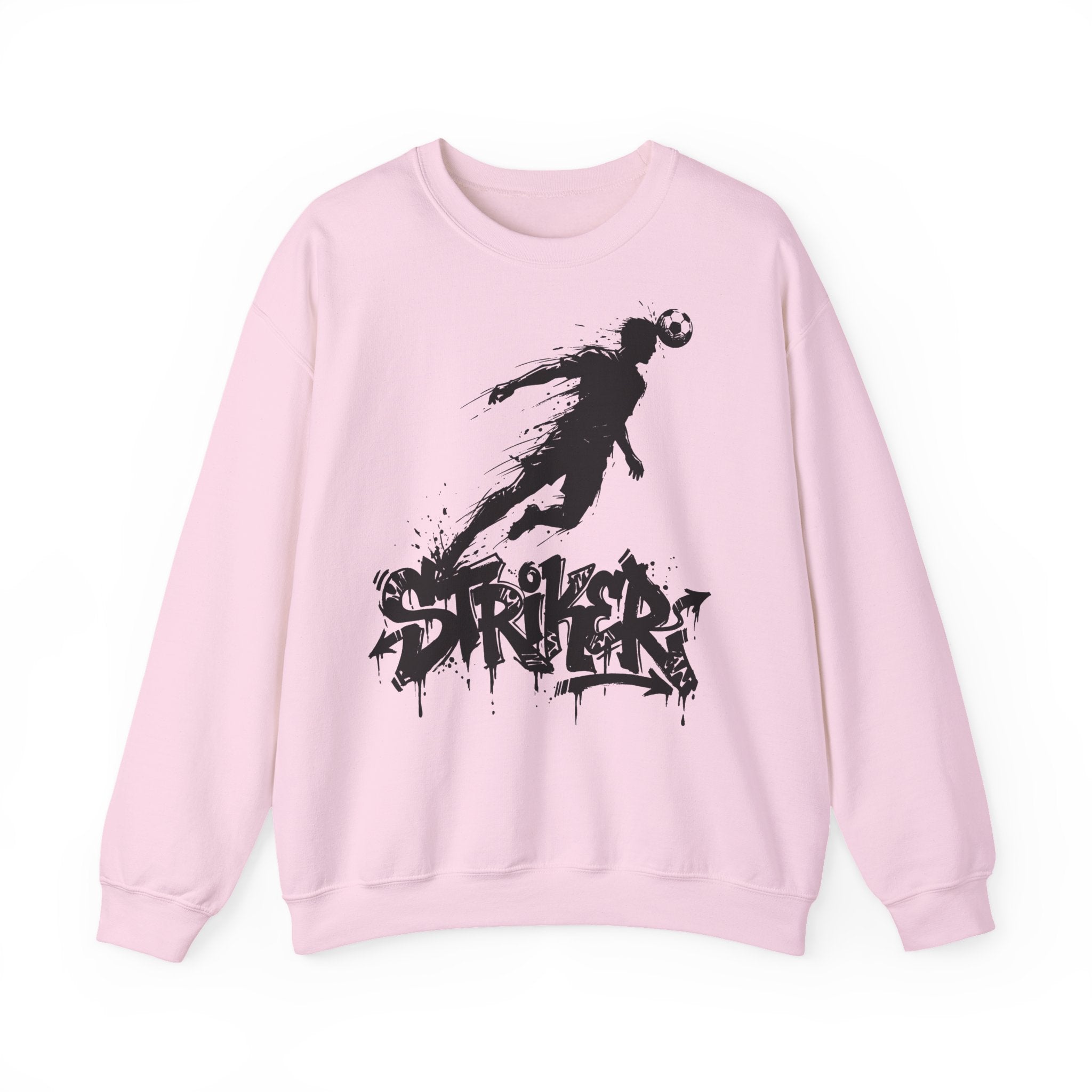 Soccer Striker 01: Frontprint, Unisex Sweatshirt