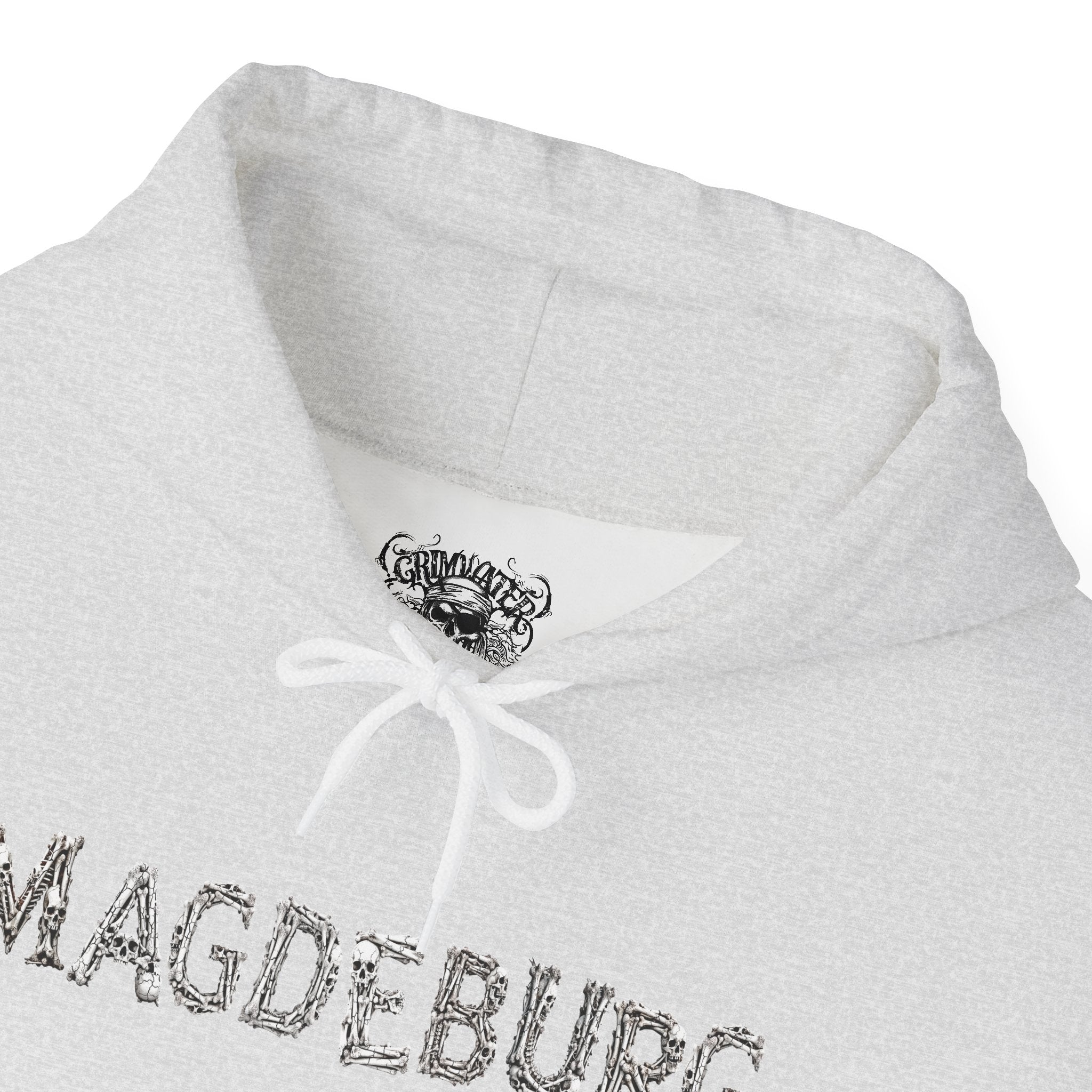 Magdeburg: Front-/Backprint, Unisex Hoodie **Grimwater-Edition**