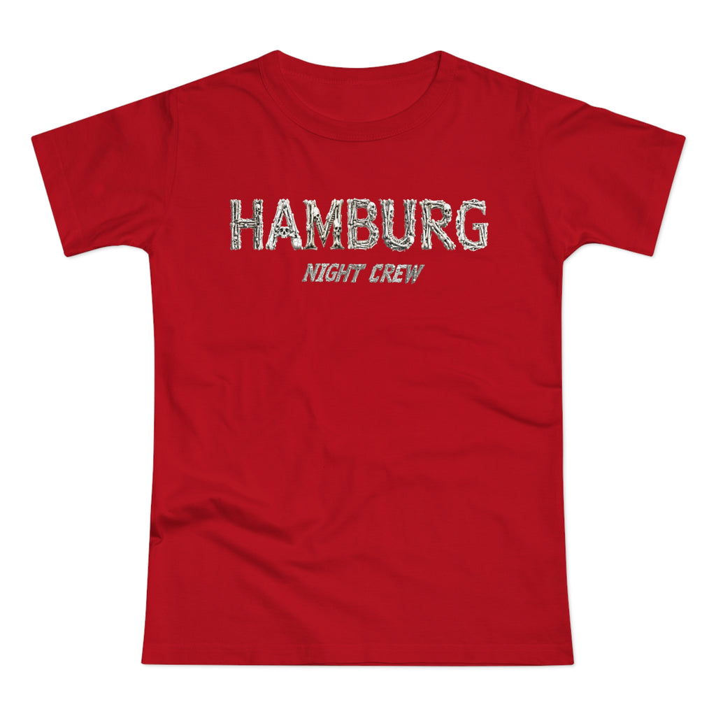 Hamburg "Night Crew" - Front-/Backprint, Womens' T-Shirt: **Grimwater-Edition**