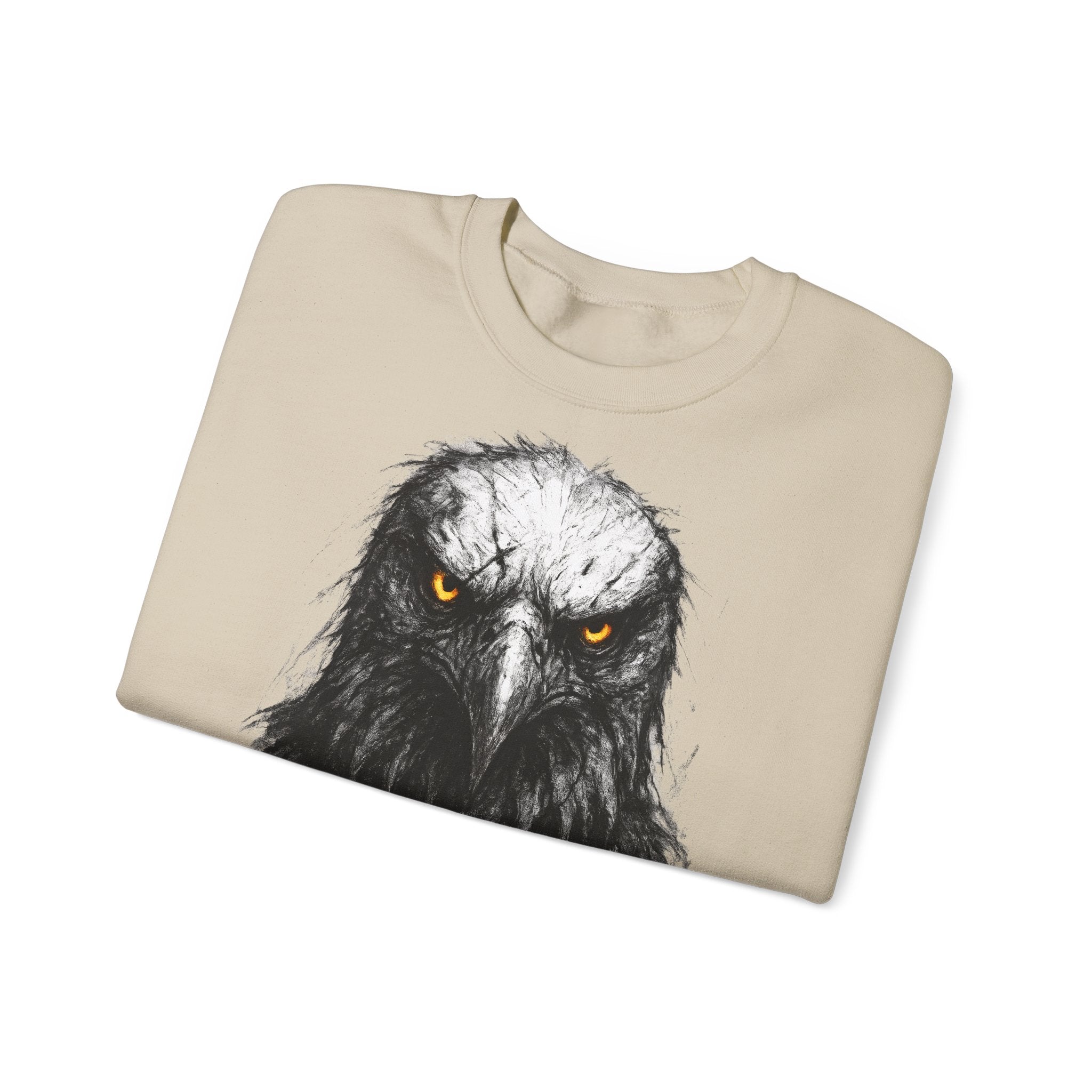 Adler: Animals-Collection, Frontprint, Unisex Sweatshirt, Majestic Eagle