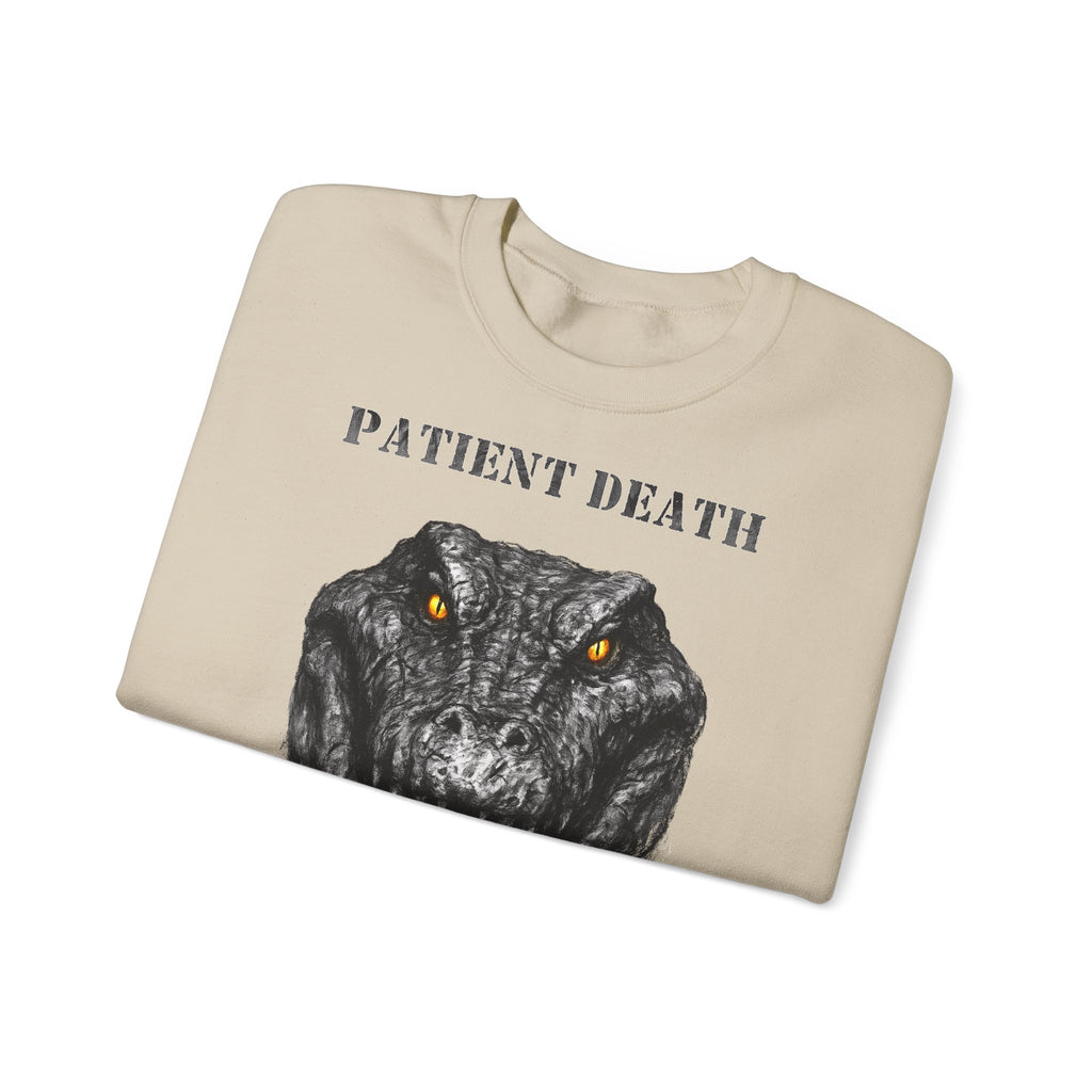 Alligator - Patient Death: Animals-Collection, Frontprint, Unisex Sweatshirt