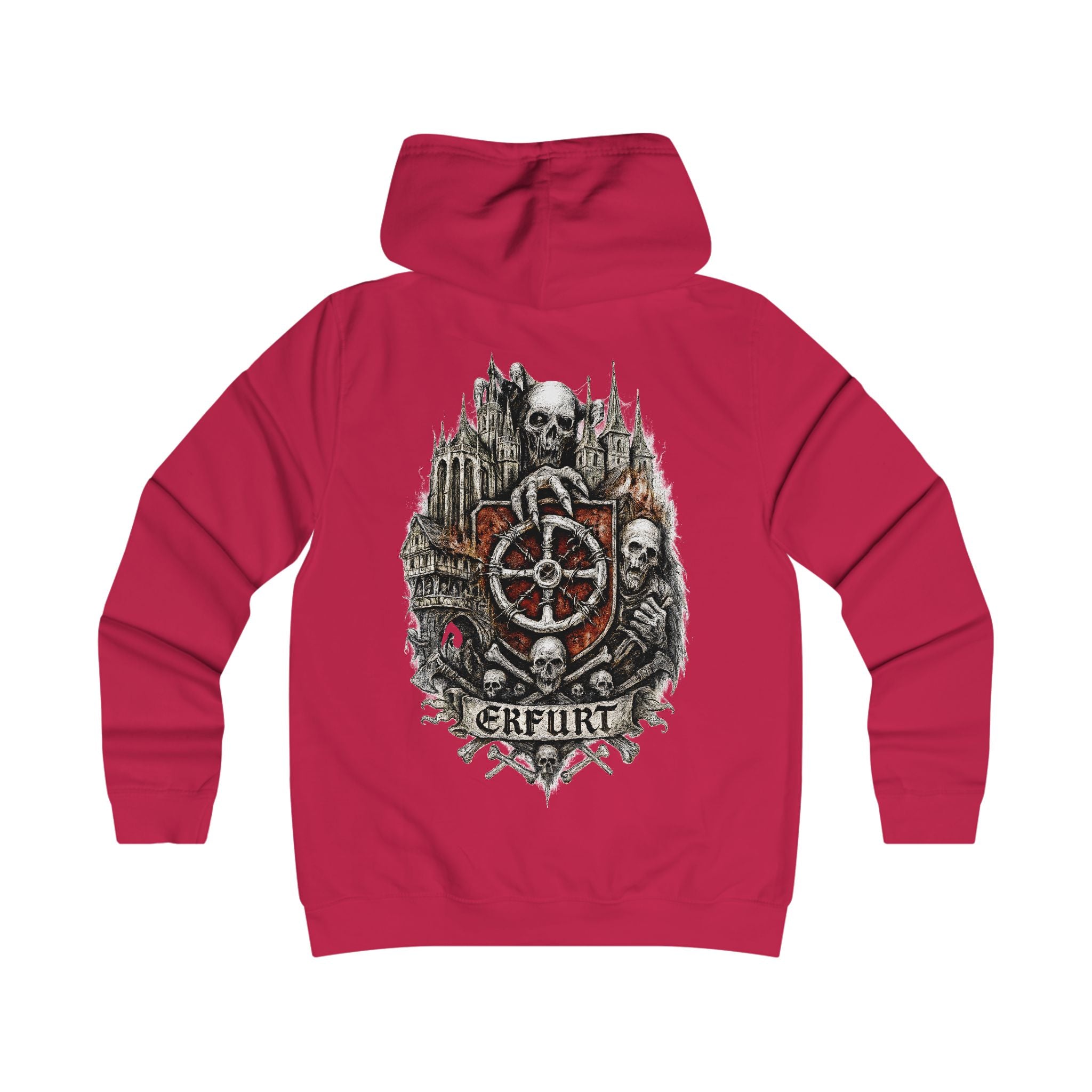 Erfurt: Front-/Backprint, Womens' Hoodie **Grimwater-Edition**