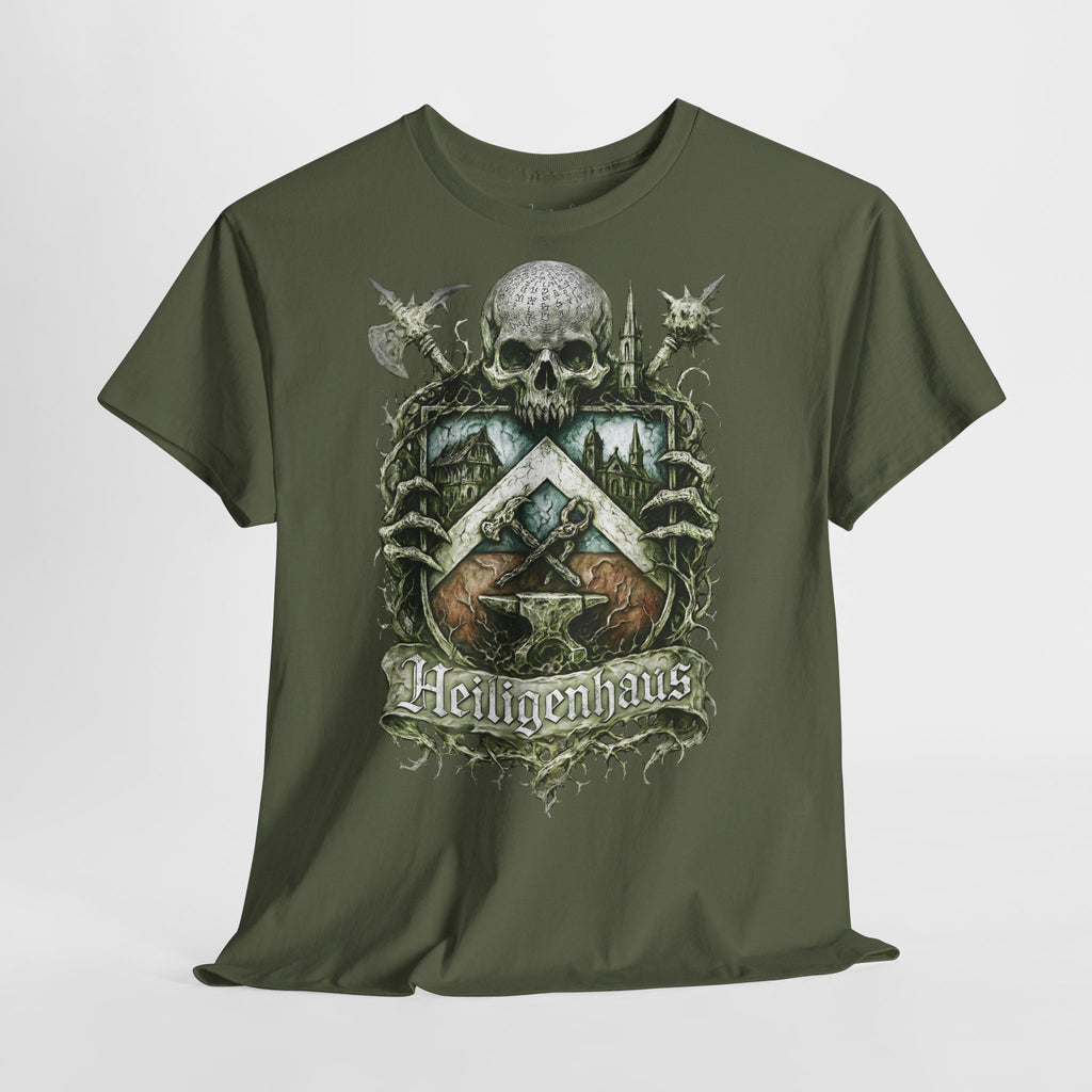 Heiligenhaus - Heljens: Frontprint, Unisex T-Shirt **Grimwater-Edition**