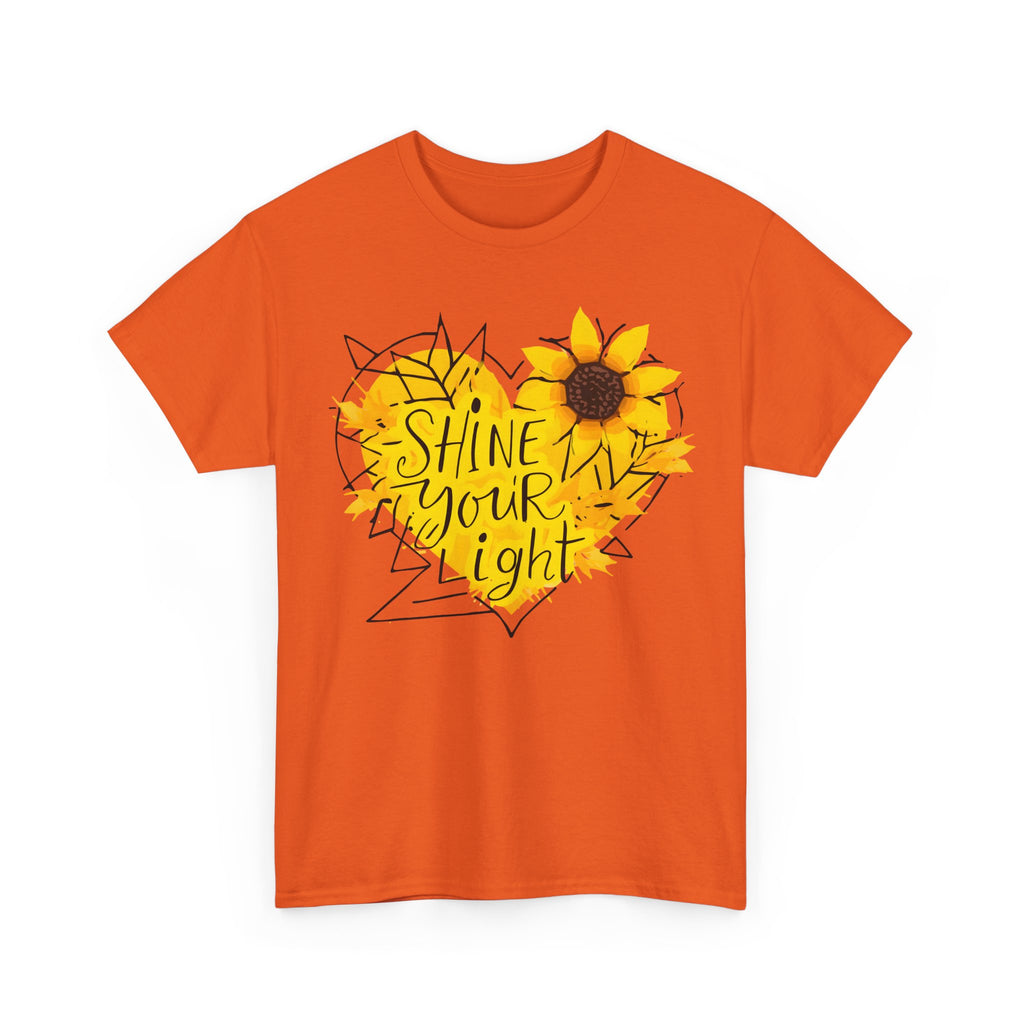 Shine Your Light - Sunflower Happiness Tee