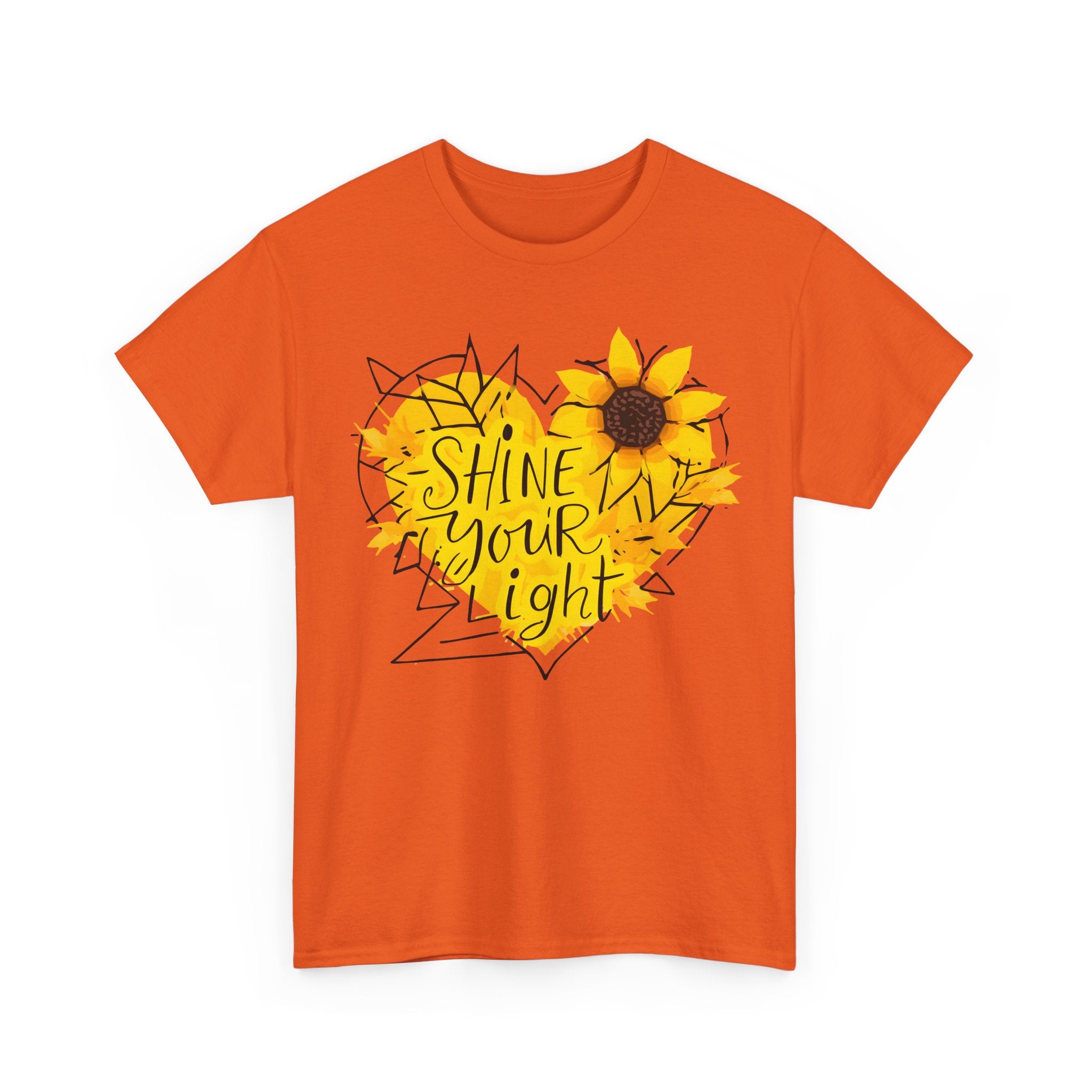 Shine Your Light - Sunflower Happiness Tee