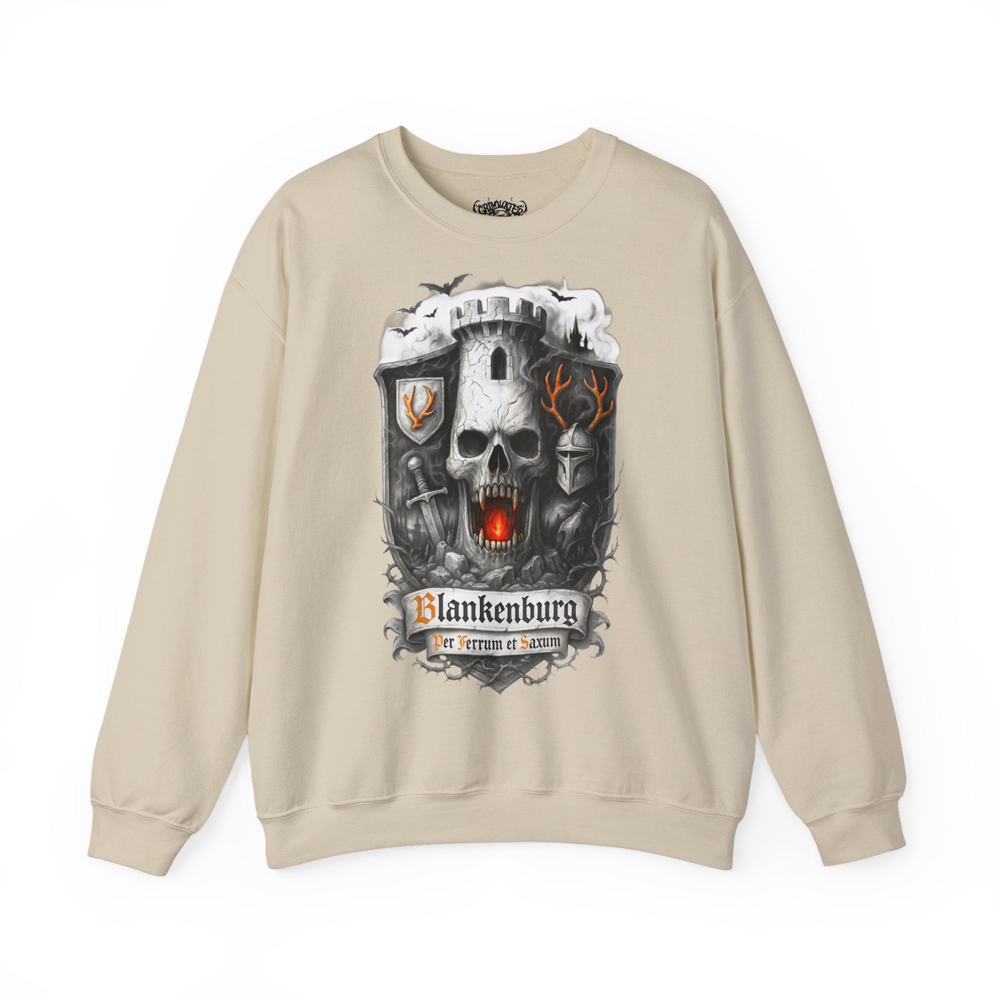 Blankenburg: Harz-Collection, Frontprint, Unisex Sweatshirt **Grimwater-Edition**