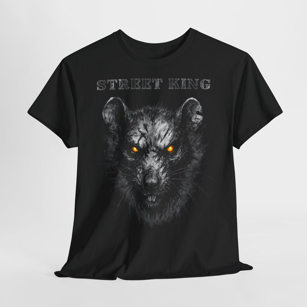 Ratte - Street King: Frontprint, Unisex T-Shirt - Animal-Collection