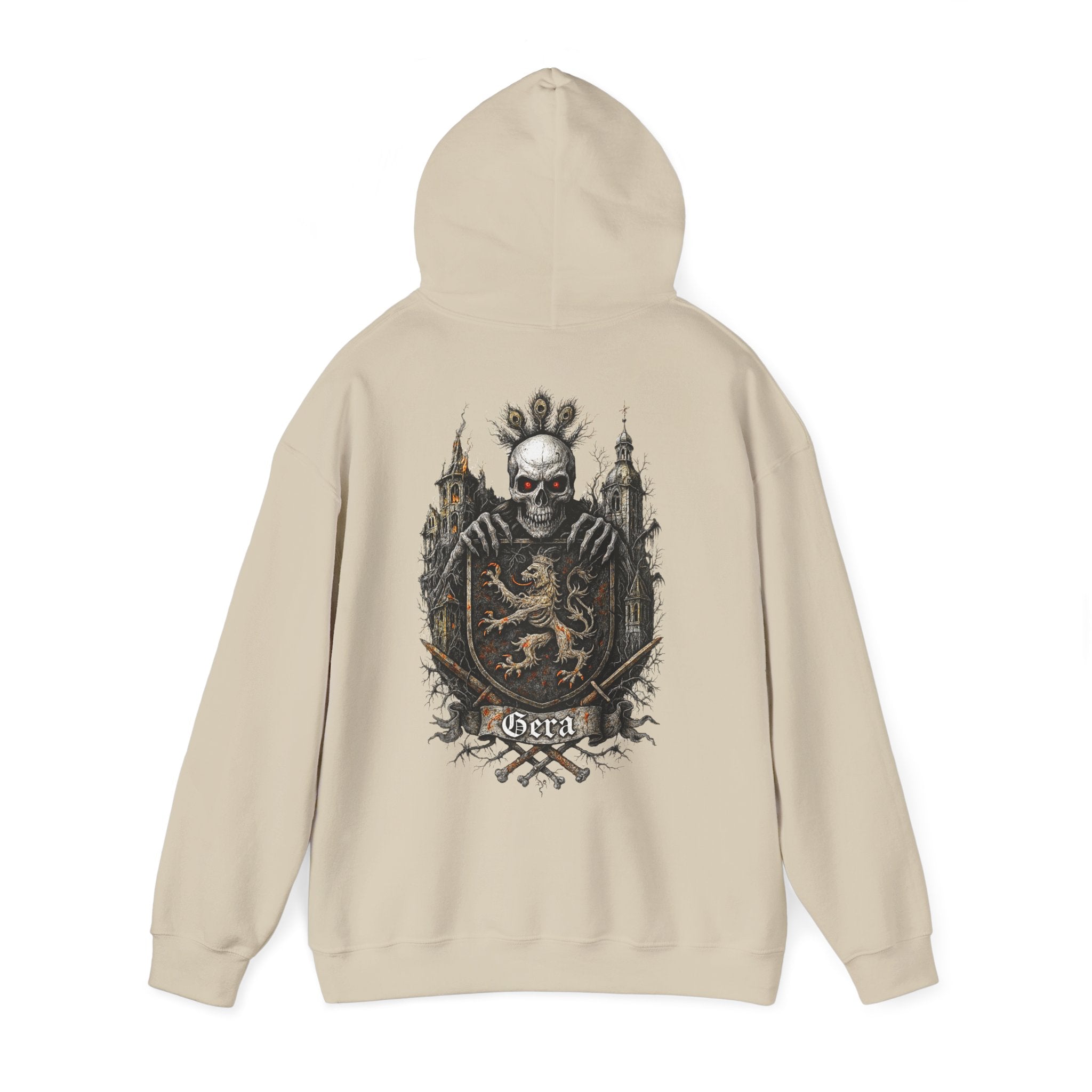 Gera: Front-/Backprint, Unisex Hoodie **Grimwater-Edition**