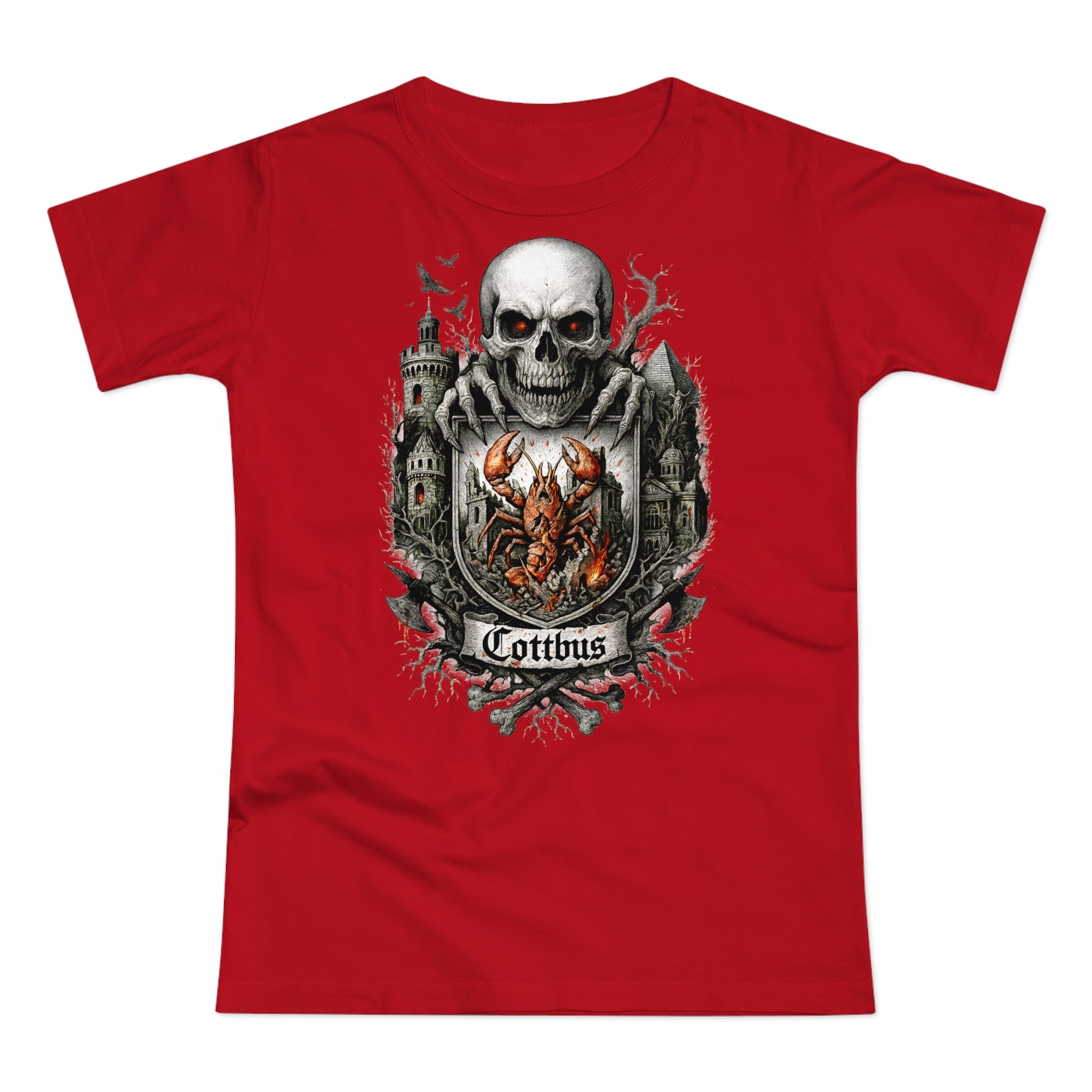 Cottbus: Frontprint, Womens' T-Shirt **Grimwater-Edition**