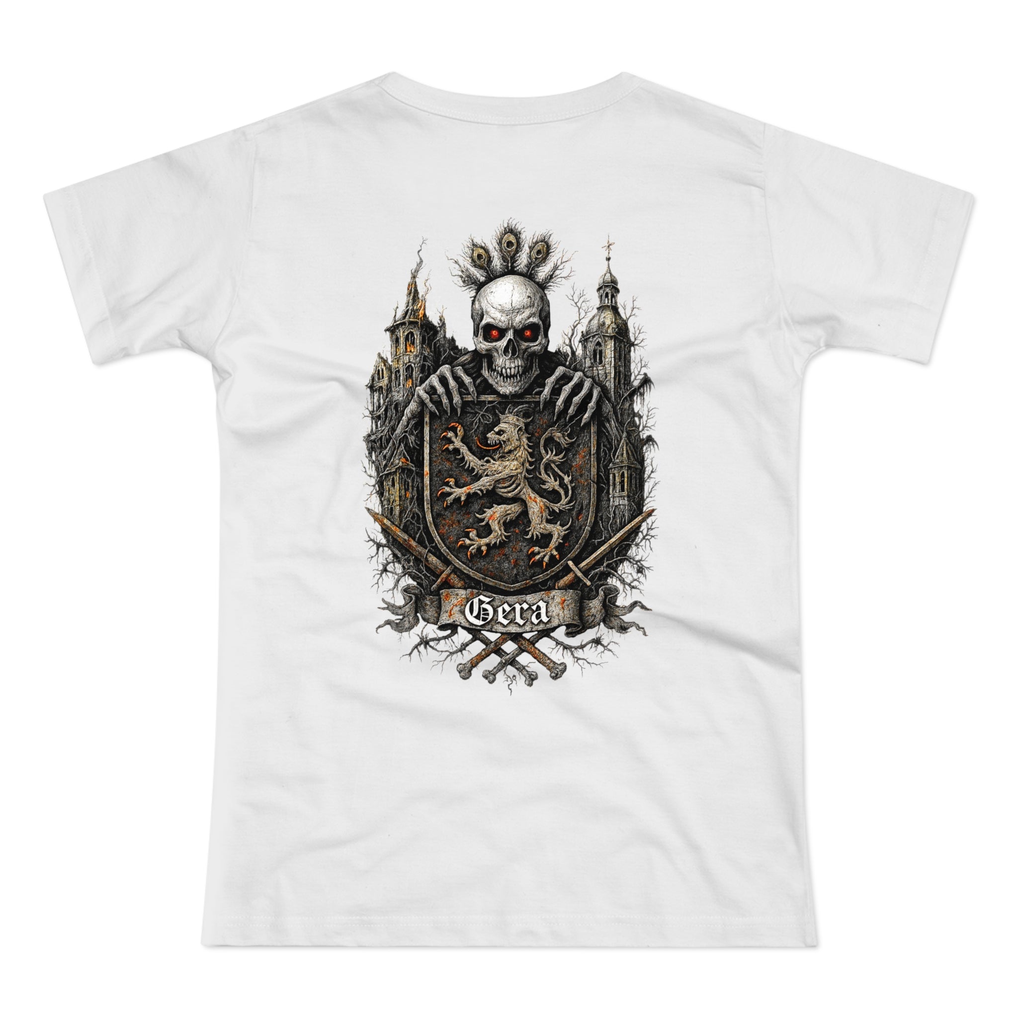 Gera: Front-/Backprint, Womens' T-Shirt **Grimwater-Edition**