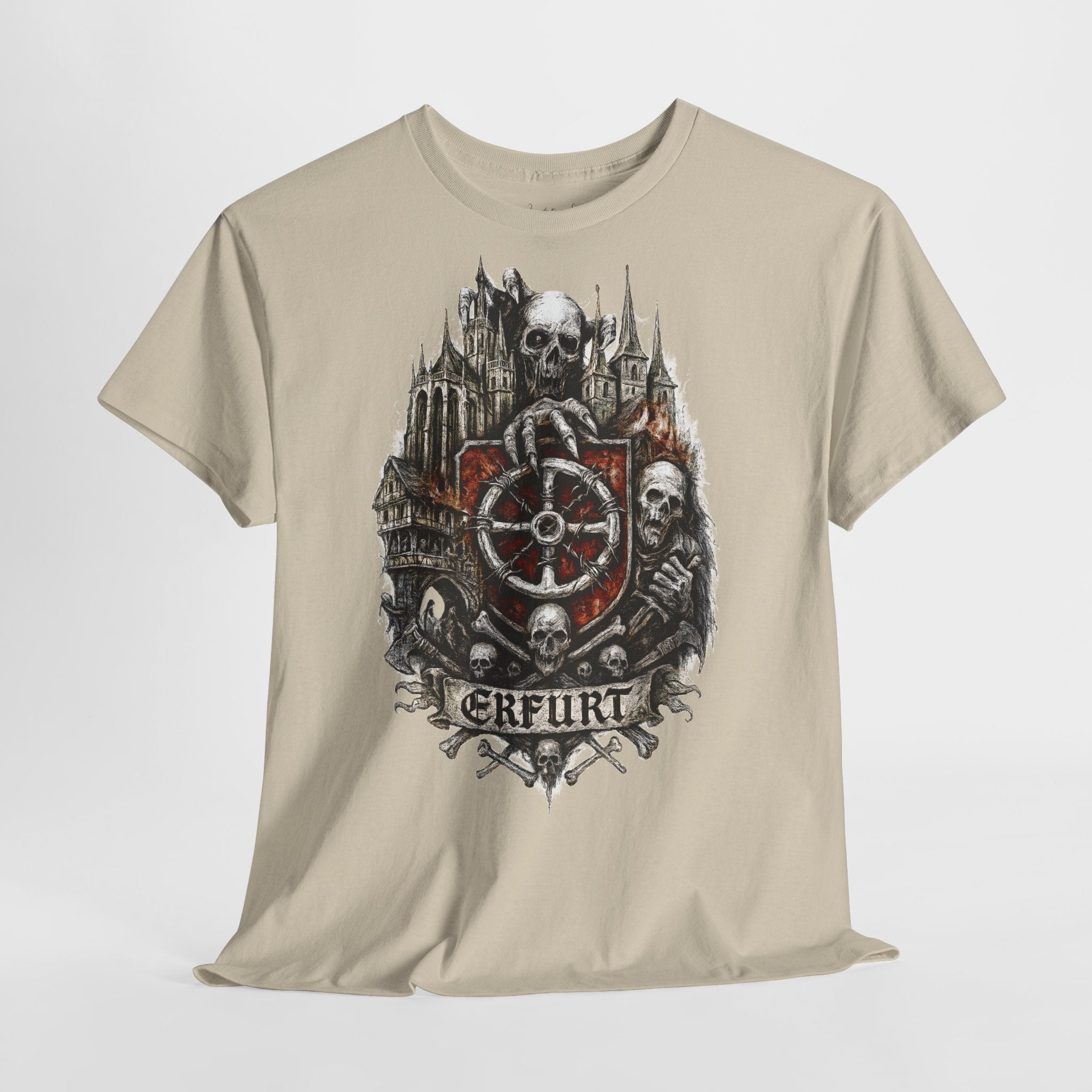 Erfurt: Frontprint, Unisex T-Shirt **Grimwater-Edition**