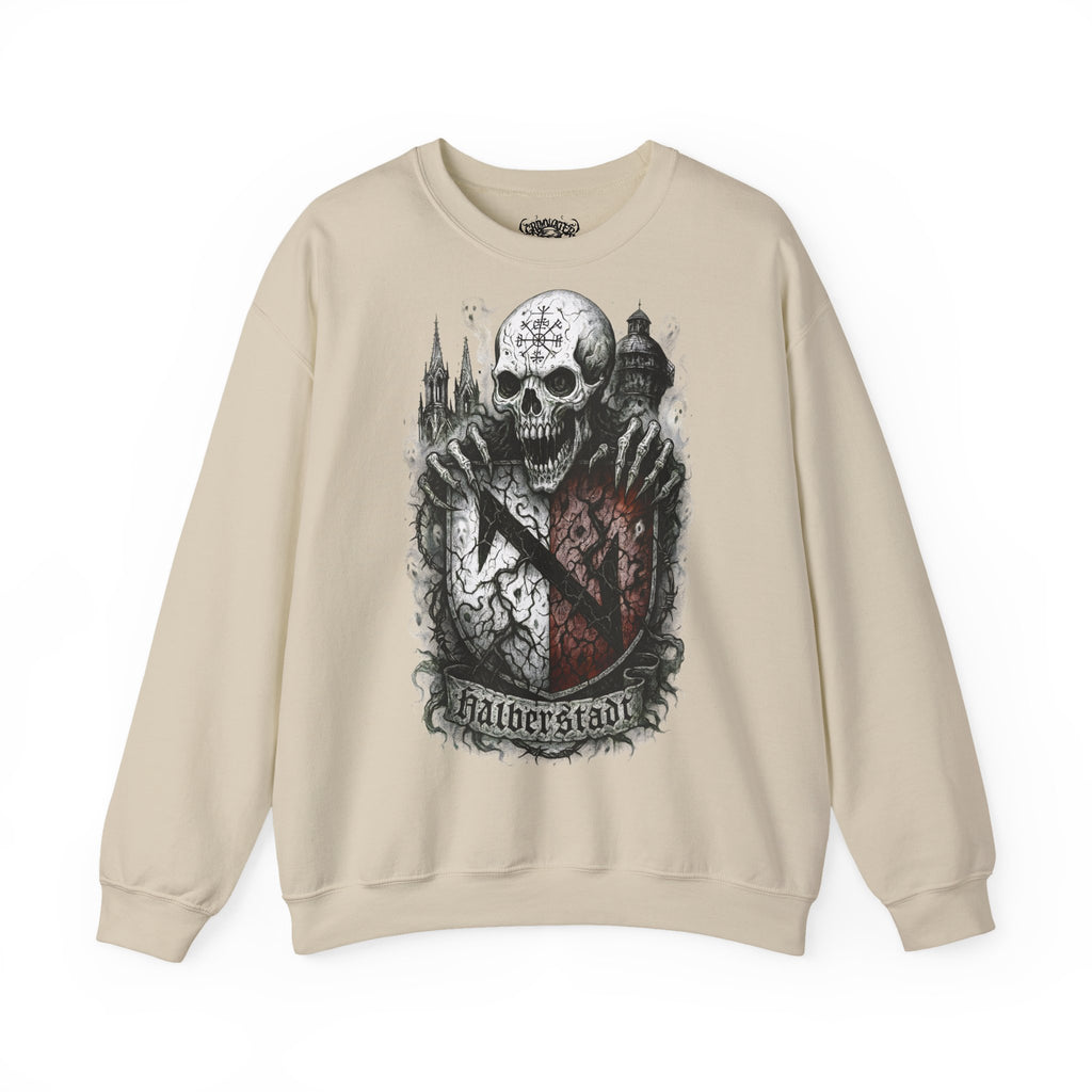 Halberstadt: Harz-Collection, Frontprint, Unisex Sweatshirt **Grimwater-Edition**