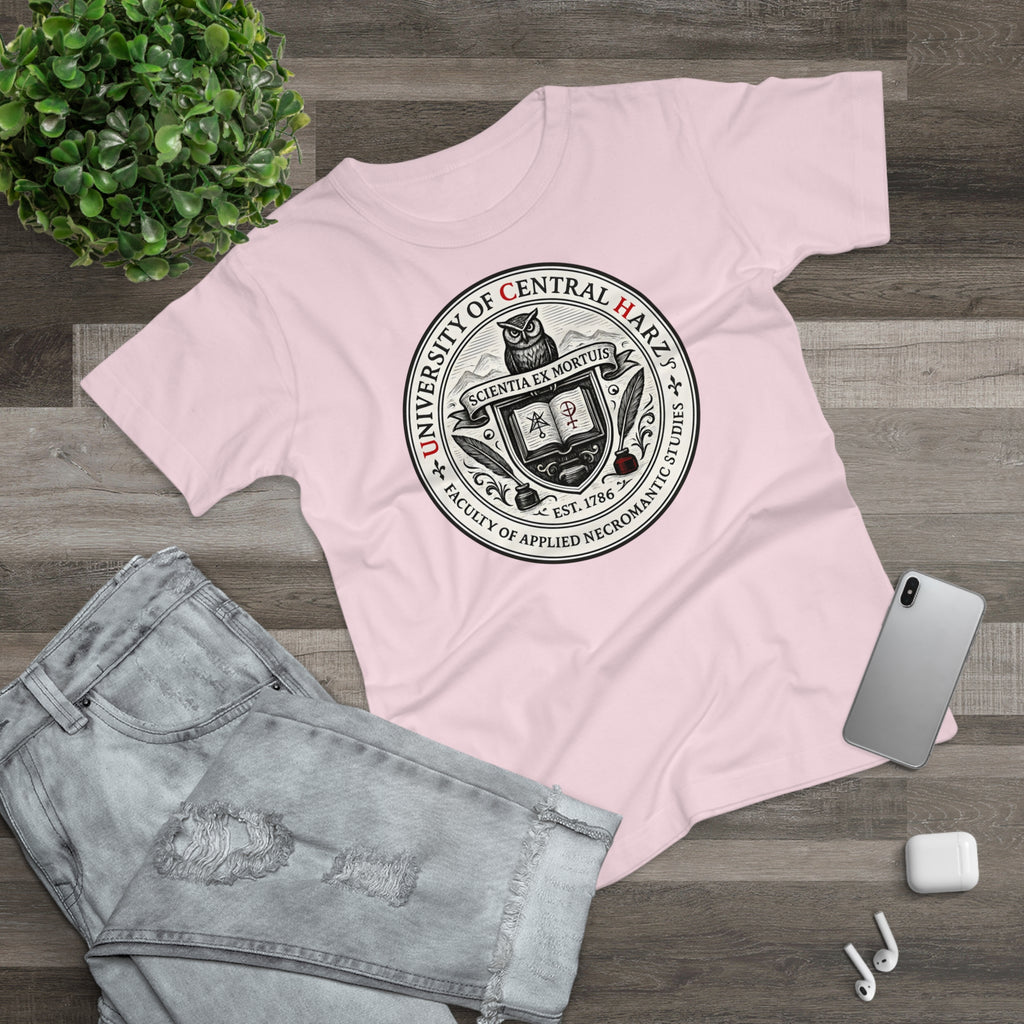 University of Central Hartz: Frontprint, Womens' T-Shirt **Grimwater-Edition**