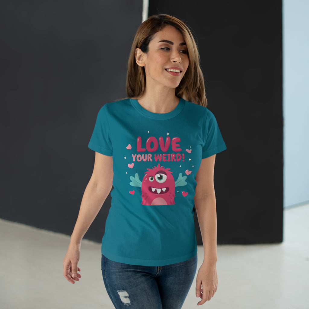 Love Your Weird, Frontprint, Womens' T-Shirt