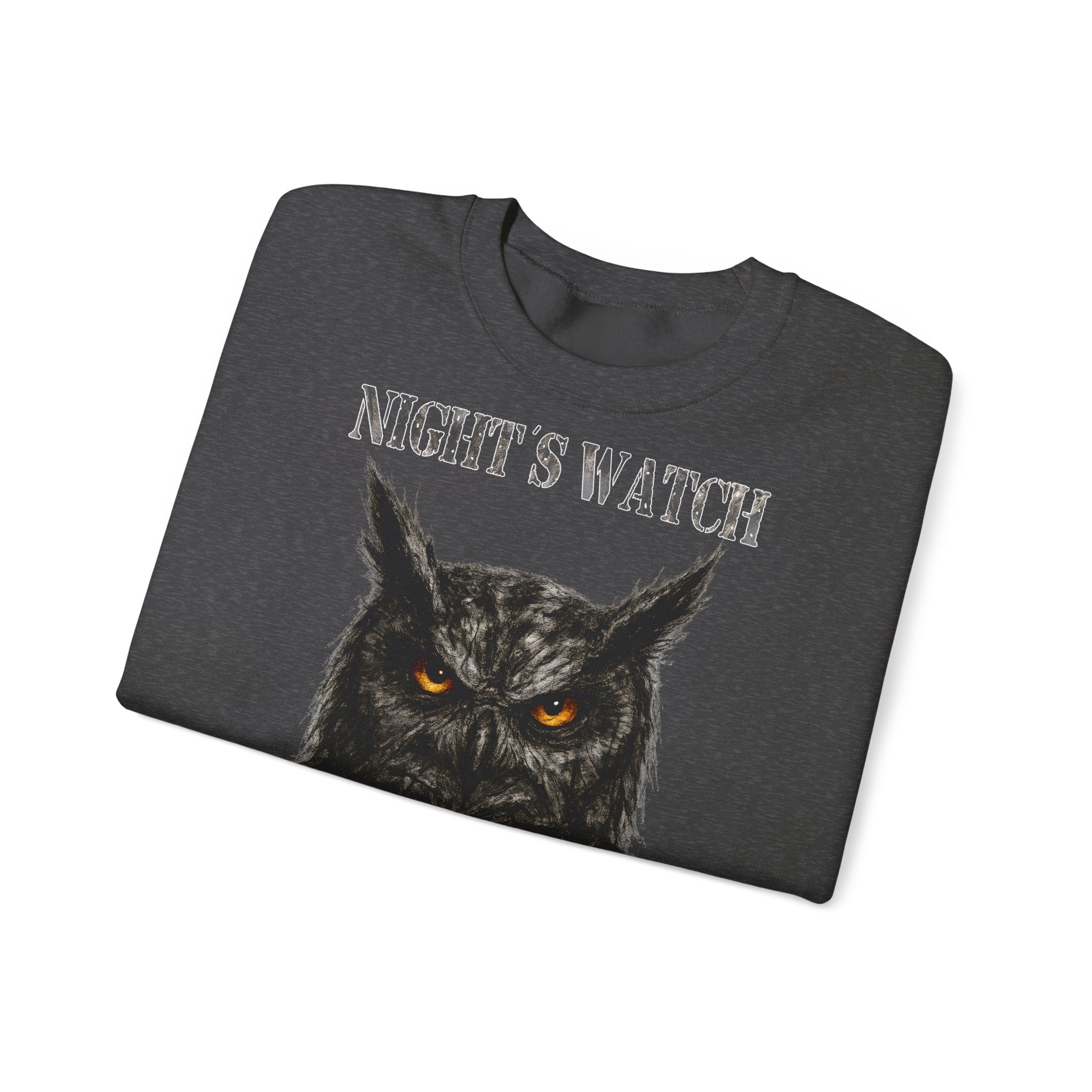 Uhu - Night's Watch: Animals-Collection, Frontprint, Unisex Sweatshirt