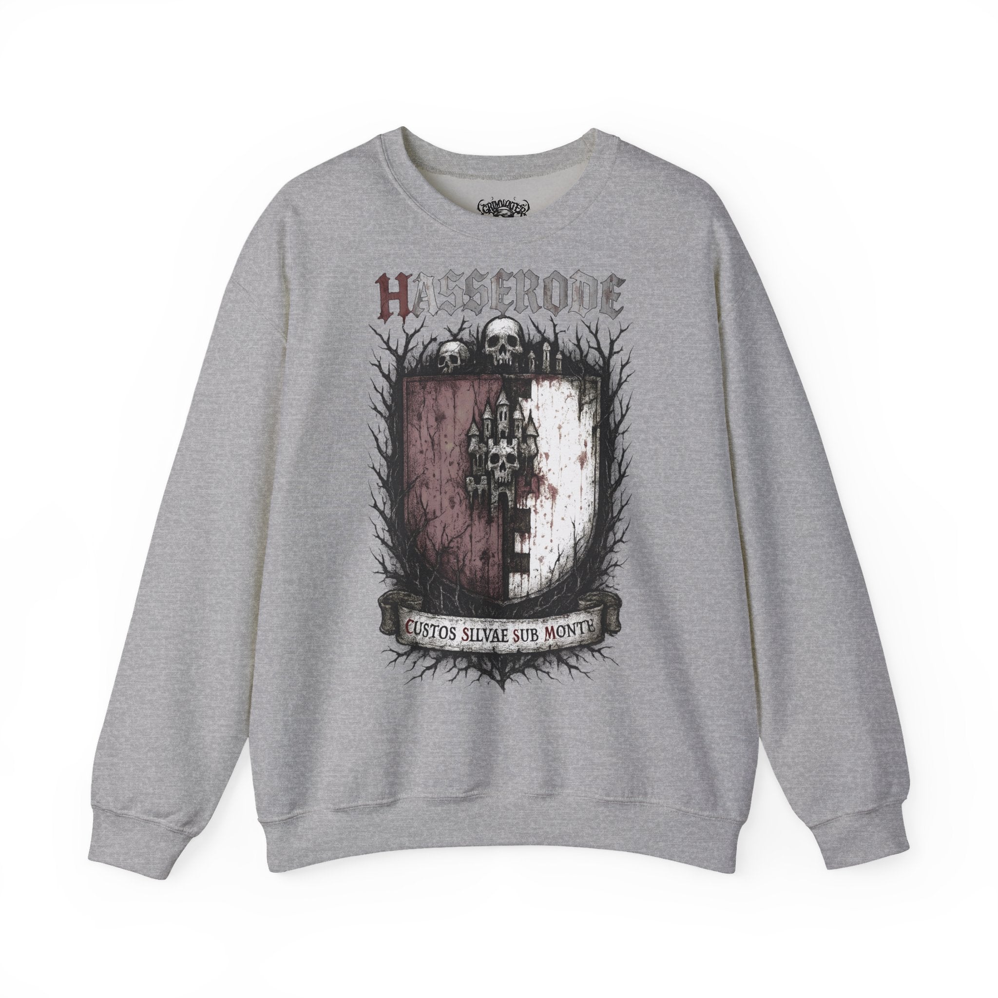 Hasserode: Harz-Collection, Frontprint, Unisex Sweatshirt **Grimwater-Edition**