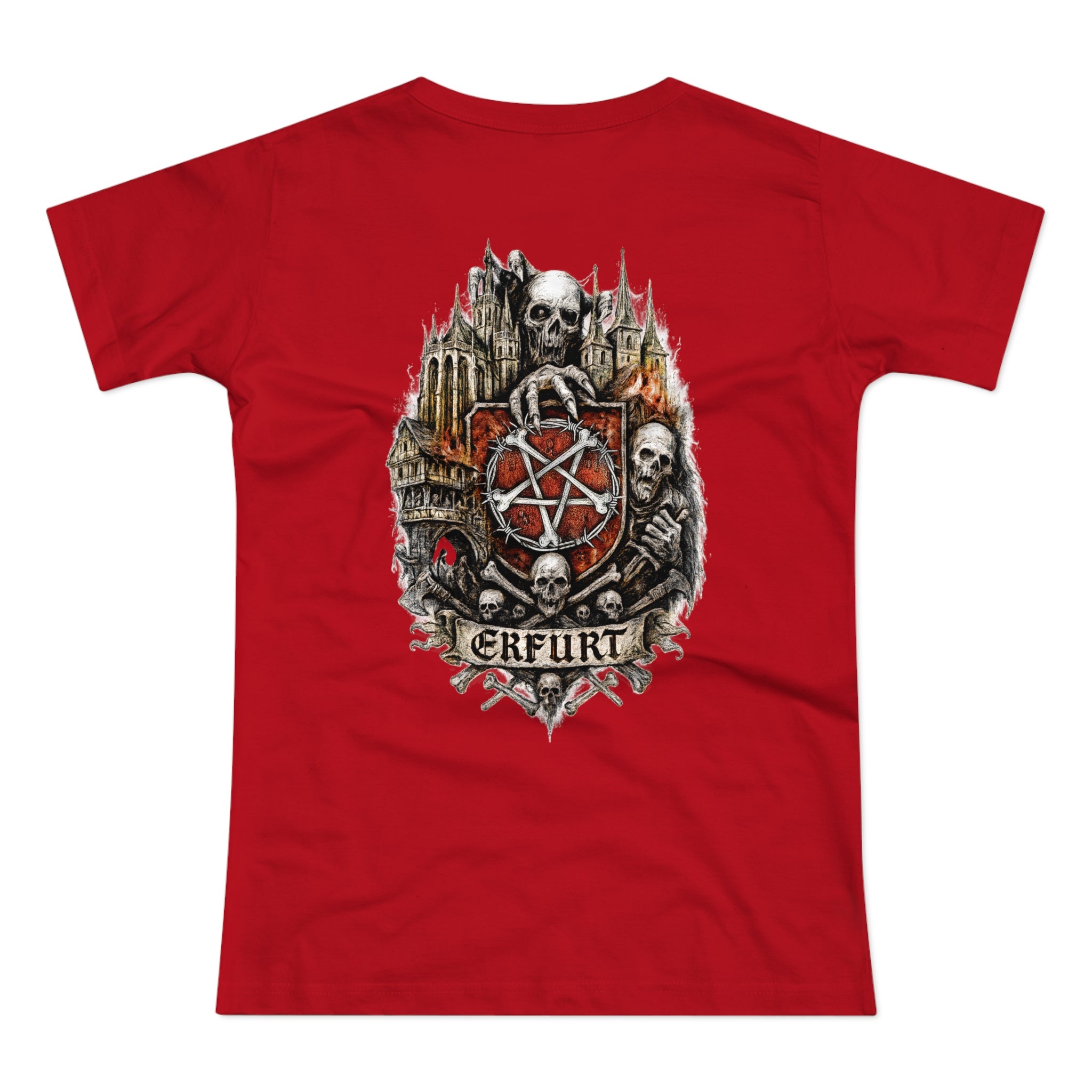 Erfurt: Front-/Backprint, Womens' T-Shirt **Grimwater-Edition**