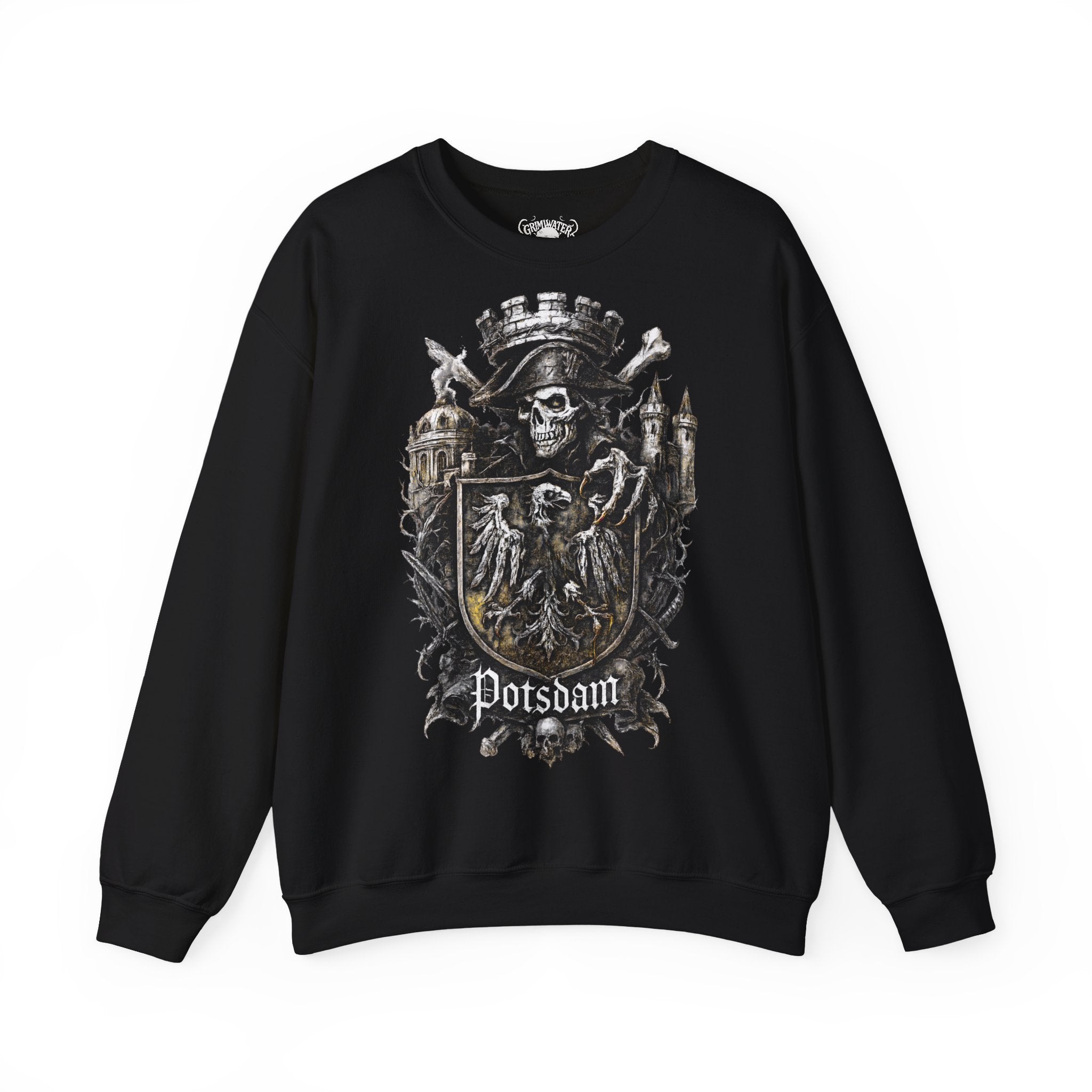 Potsdam: Frontprint, Unisex Sweatshirt **Grimwater-Edition**