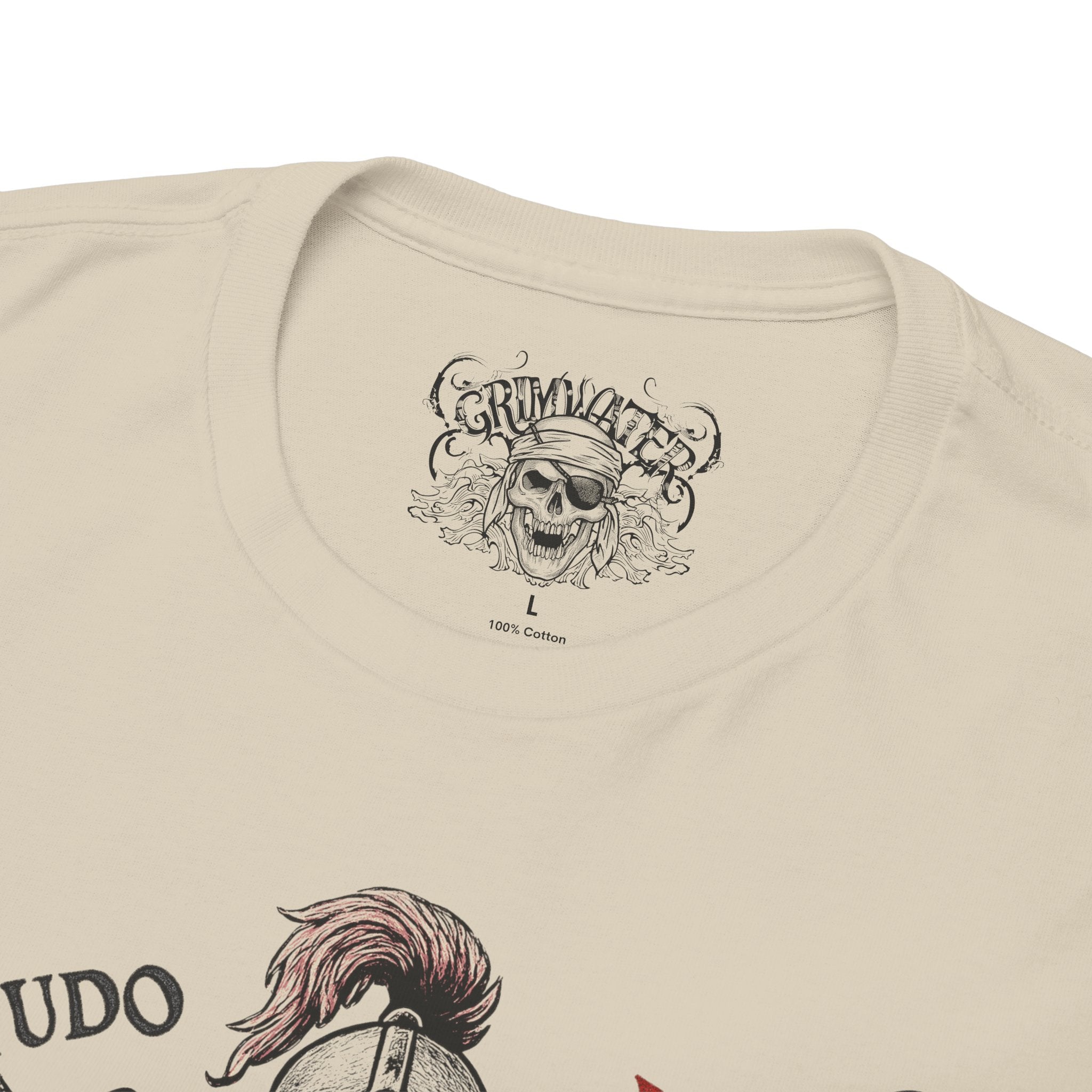 Löwe: Frontprint, Unisex T-Shirt **Grimwater-Edition** Sternzeichen Astrologie (Leo)