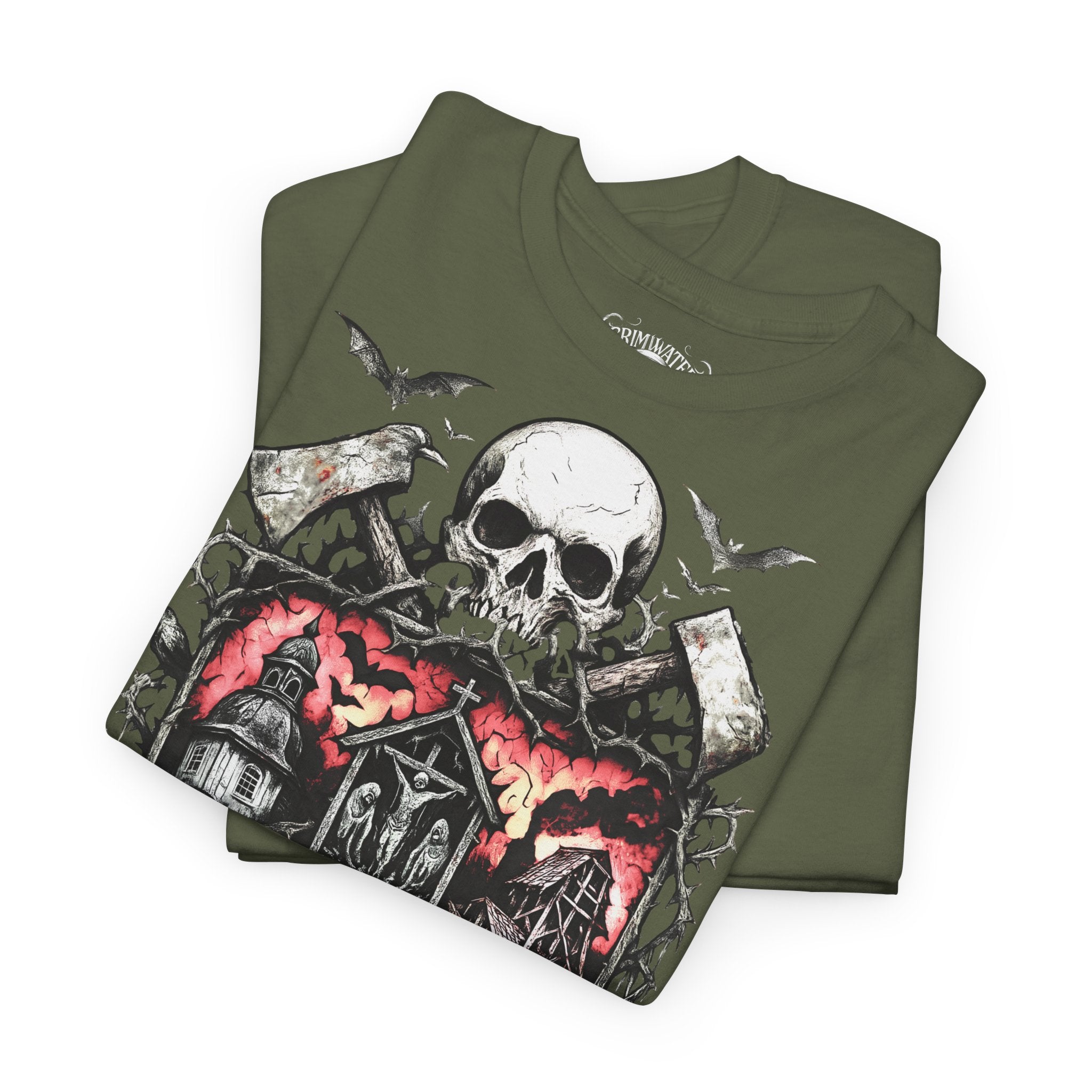 Clausthal-Zellerfeld: Frontprint, Unisex T-Shirt **Grimwater-Edition**