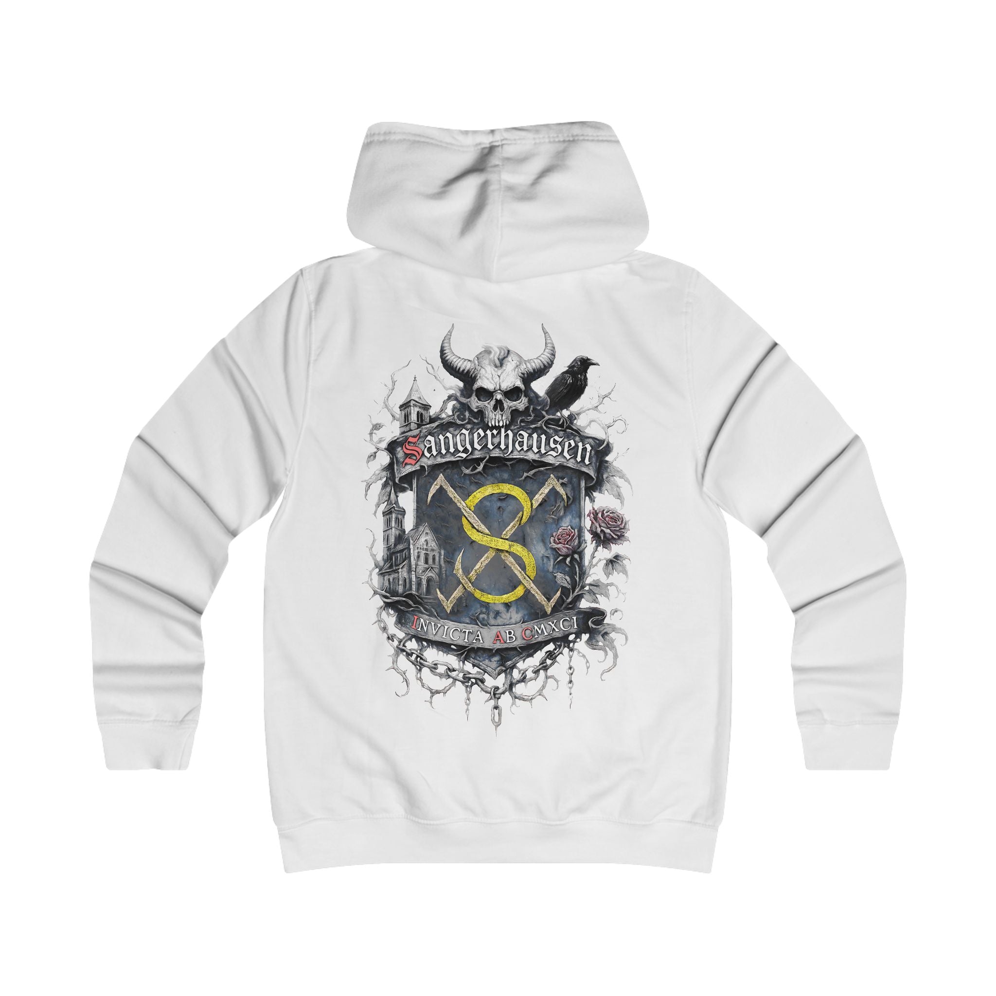 Sangerhausen: Front-/Backprint Womens' Hoodie **Grimwater-Edition**