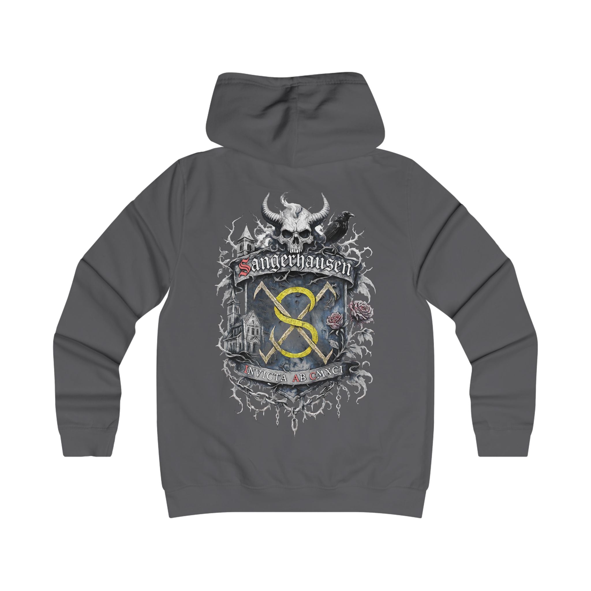 Sangerhausen: Front-/Backprint Womens' Hoodie **Grimwater-Edition**