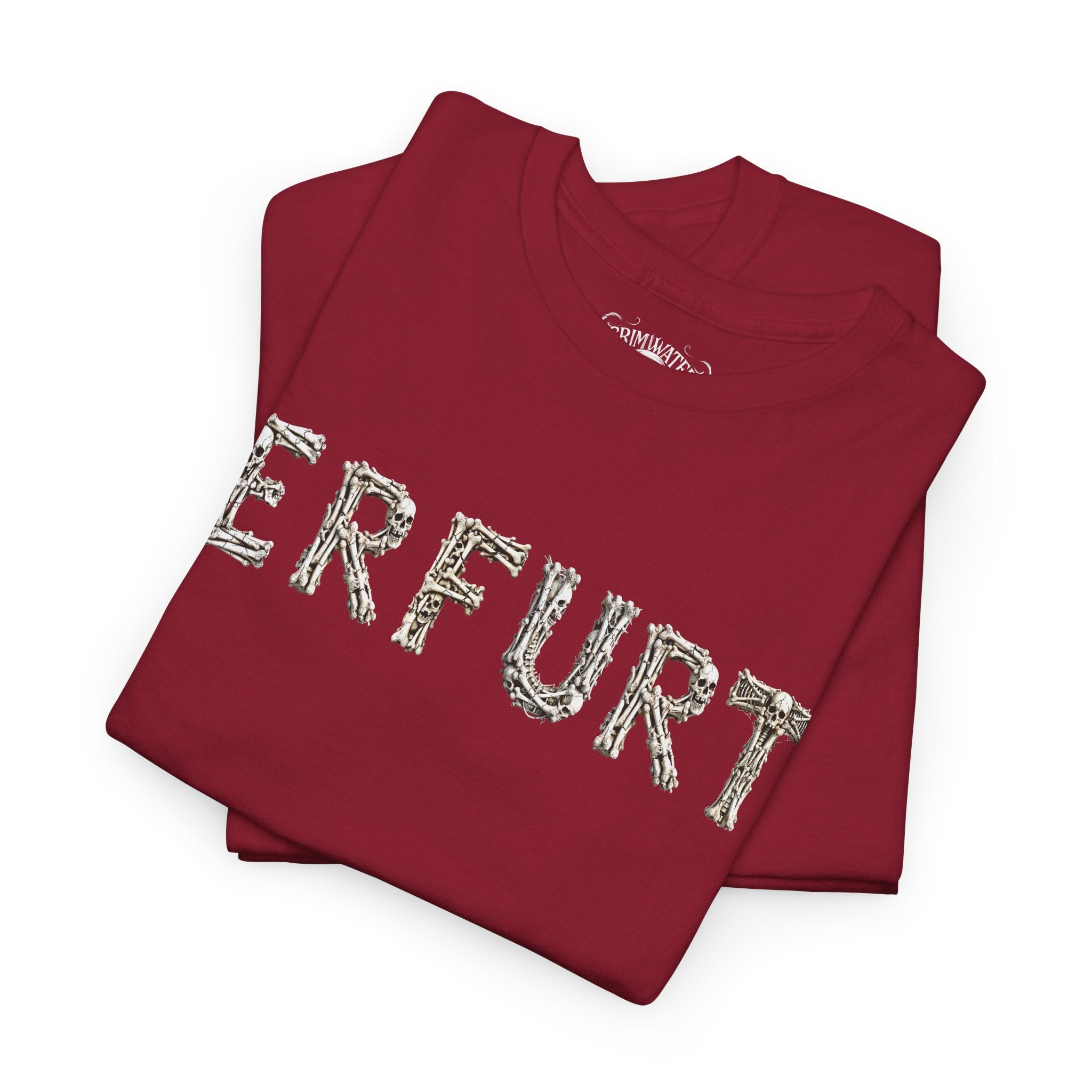 Erfurt: Front-/Backprint, Unisex T-Shirt **Grimwater-Edition**