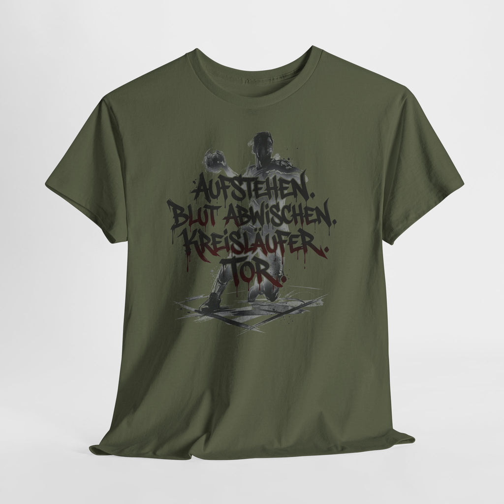 Handball - AUFSTEHEN I : Frontprint, Unisex T-Shirt
