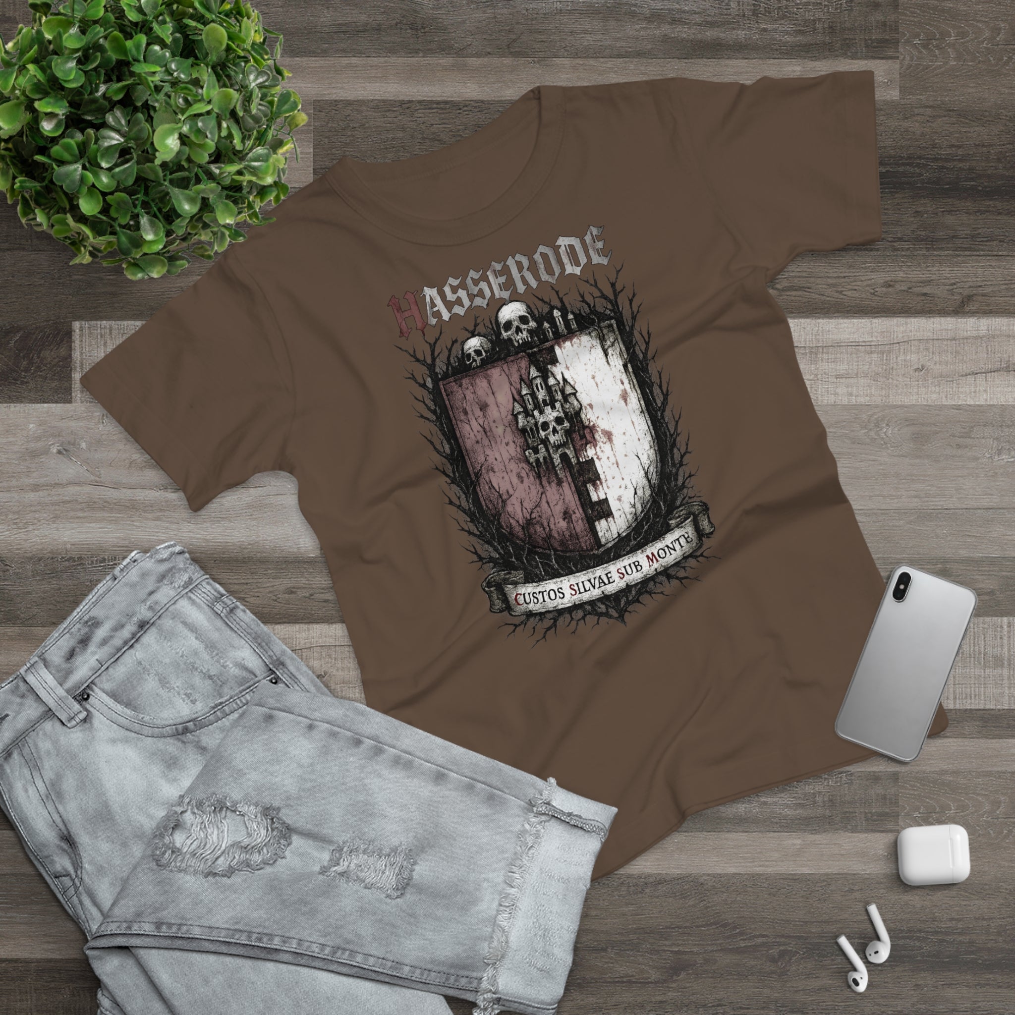 Hasserode: Frontprint, Womens' T-Shirt **Grimwater-Edition**