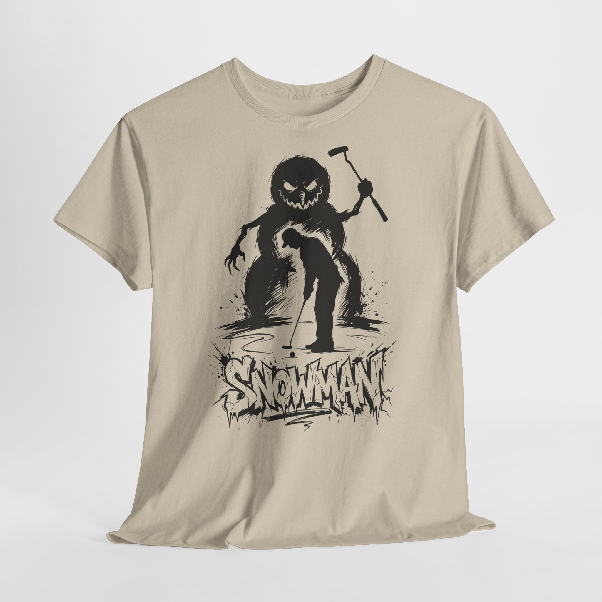 Golf - Snowman No. 8 : Frontprint, Unisex T-Shirt